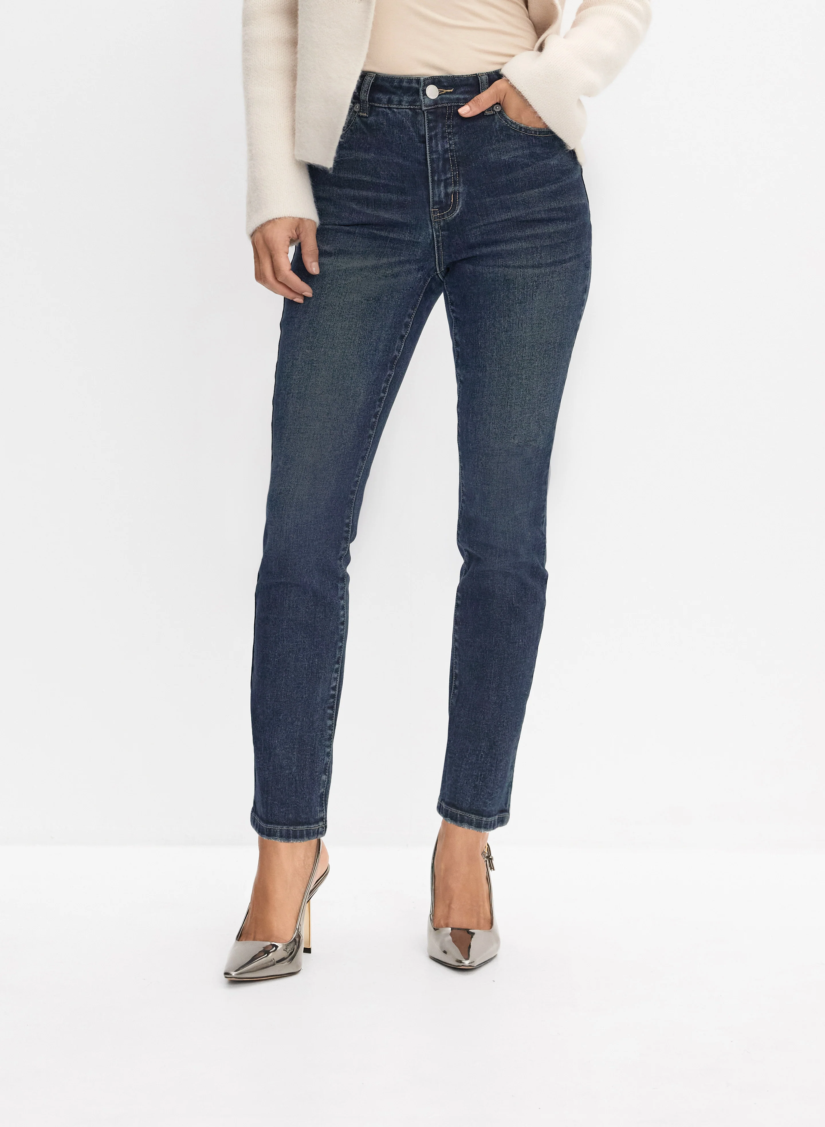 Slim-Leg Jeans