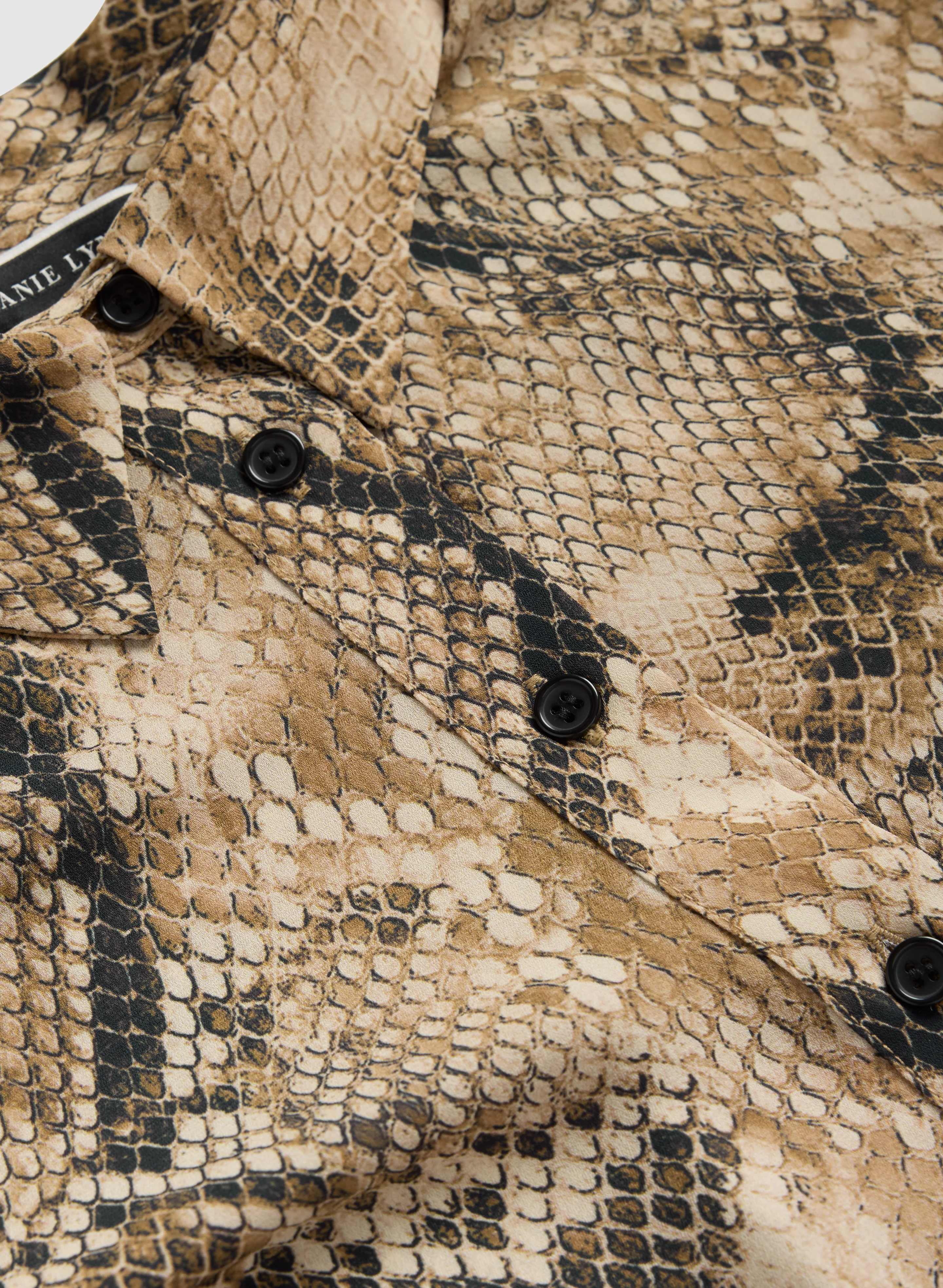 Snake Print Blouse - Image 7