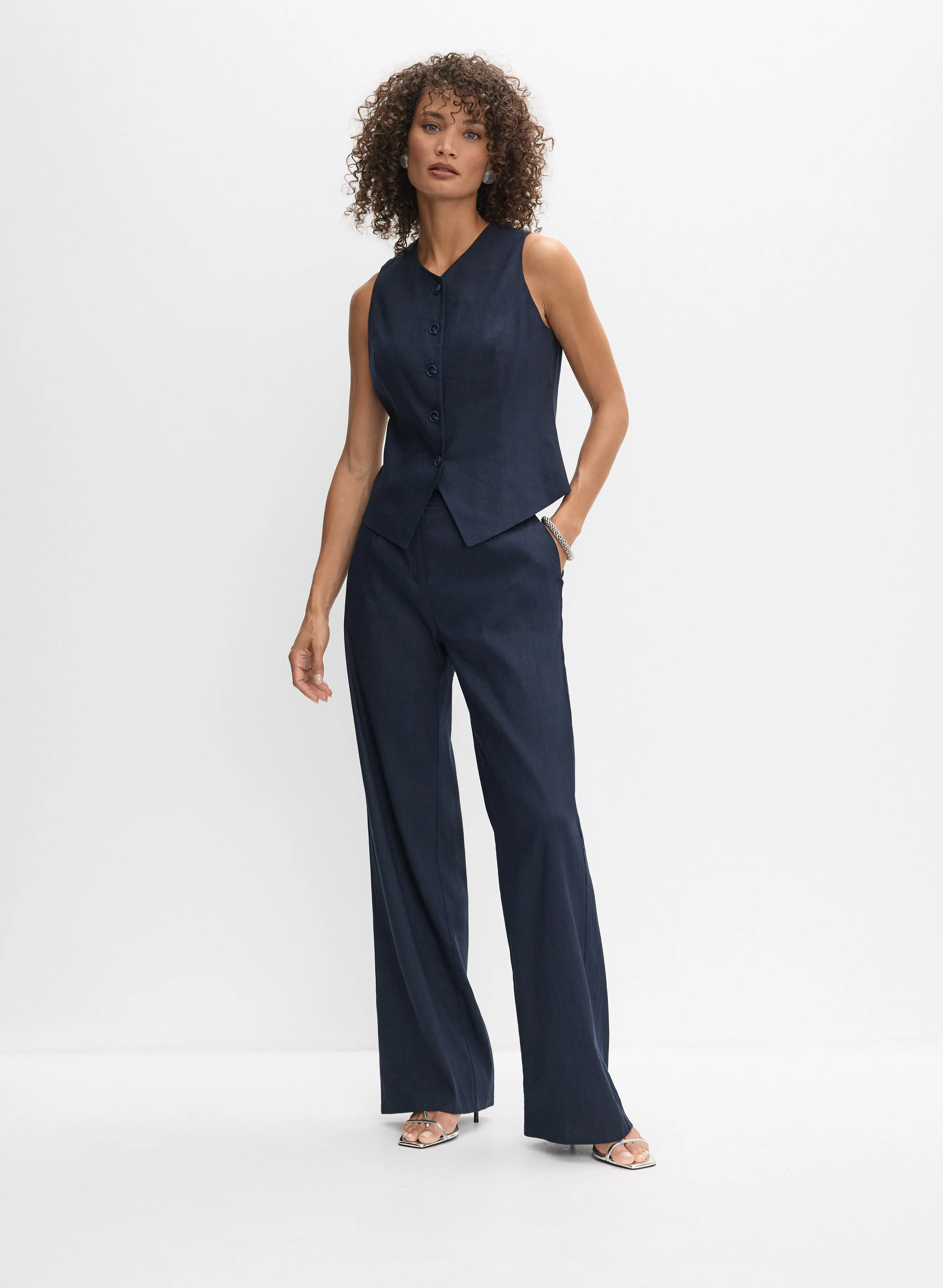 Soho Linen-Blend Pants - Image 8