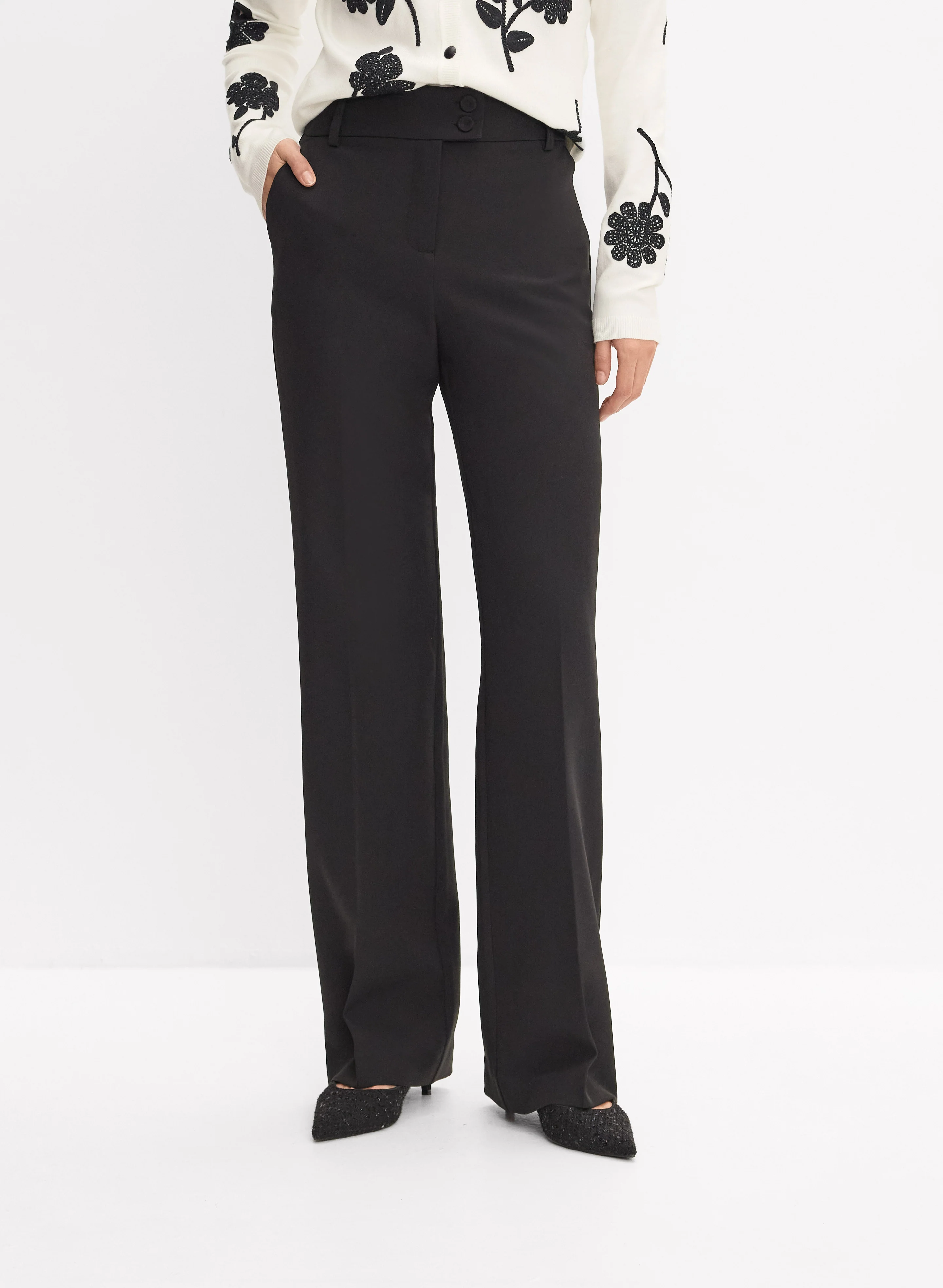 Soho Wide-Leg Pants