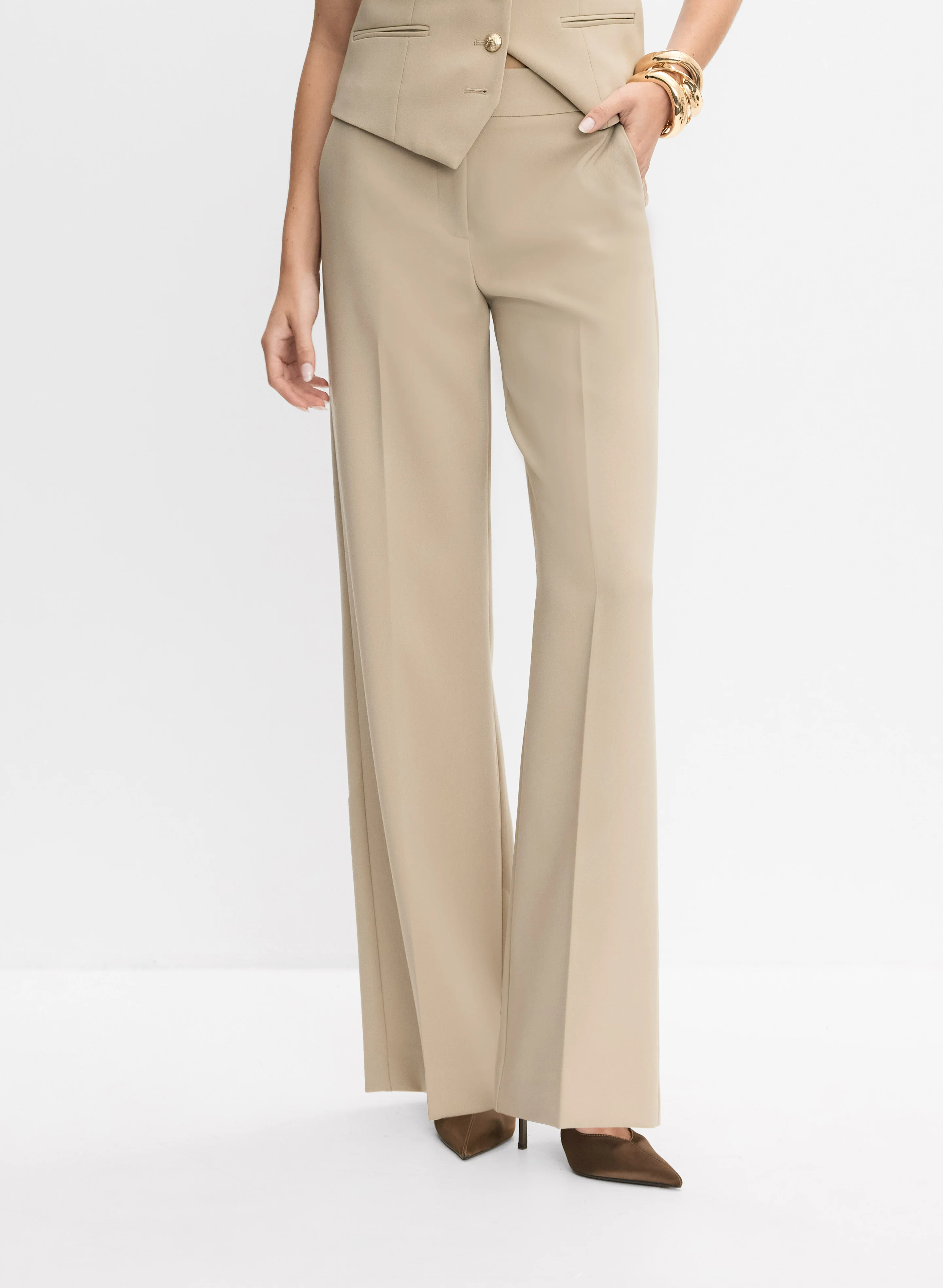 Soho Wide-Leg Pants