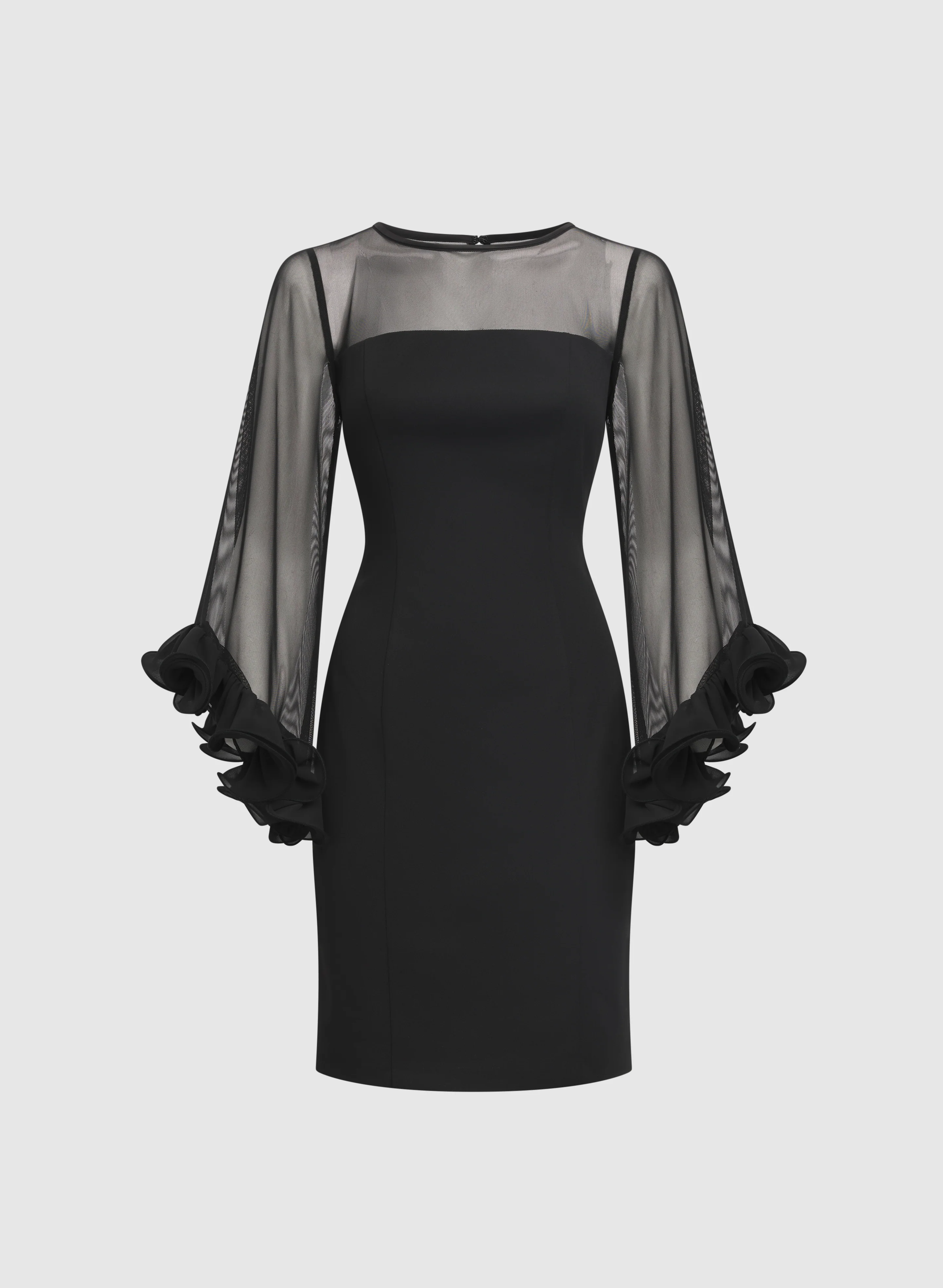 Alex Evenings - Spiral Flounce Cuff Dress - Image 6