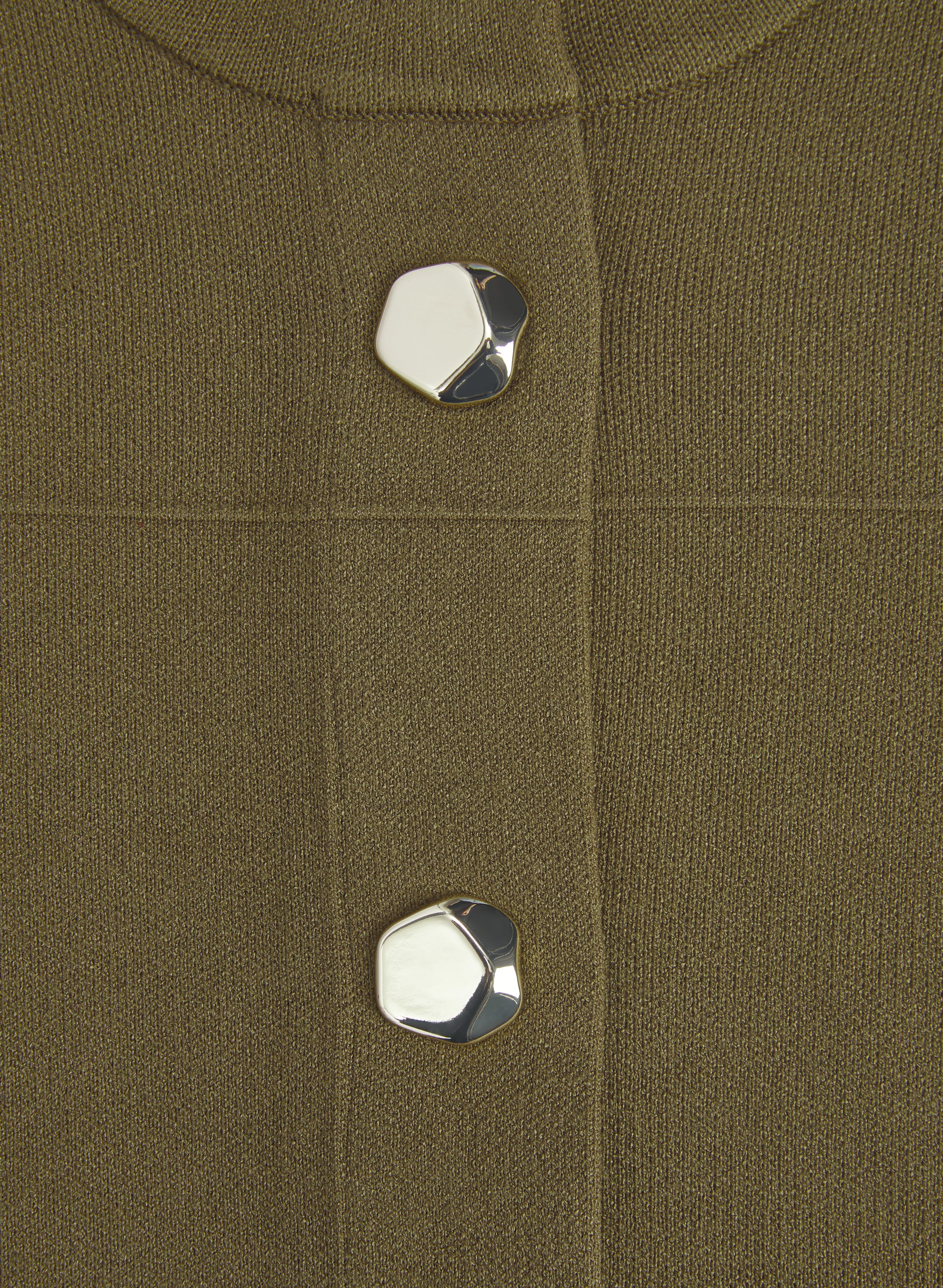 Stand Collar Cardigan - Image 10
