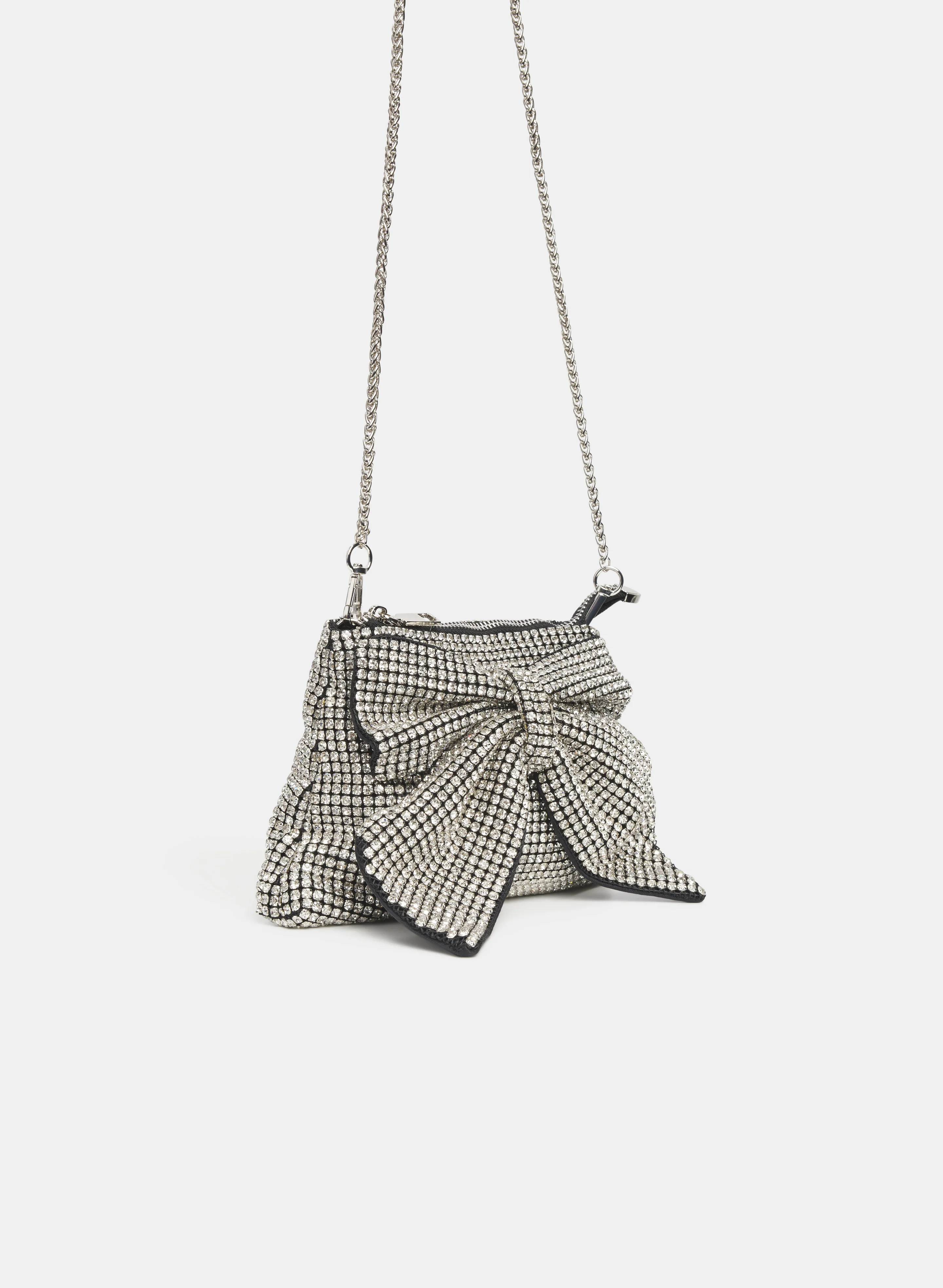 Stone Embellished Bow Bag - Image 3