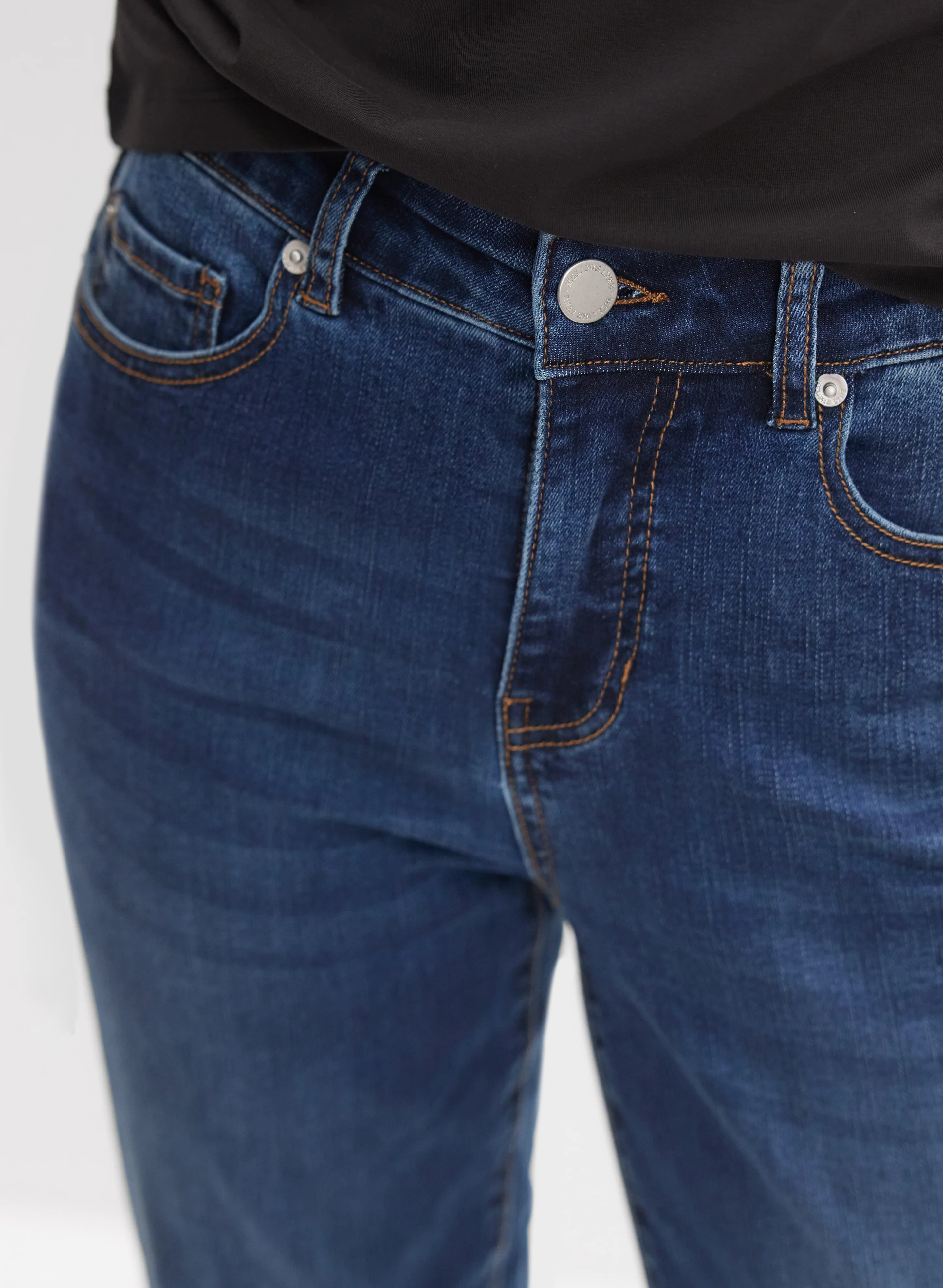 Stone Wash Straight-Leg Jeans - Image 2