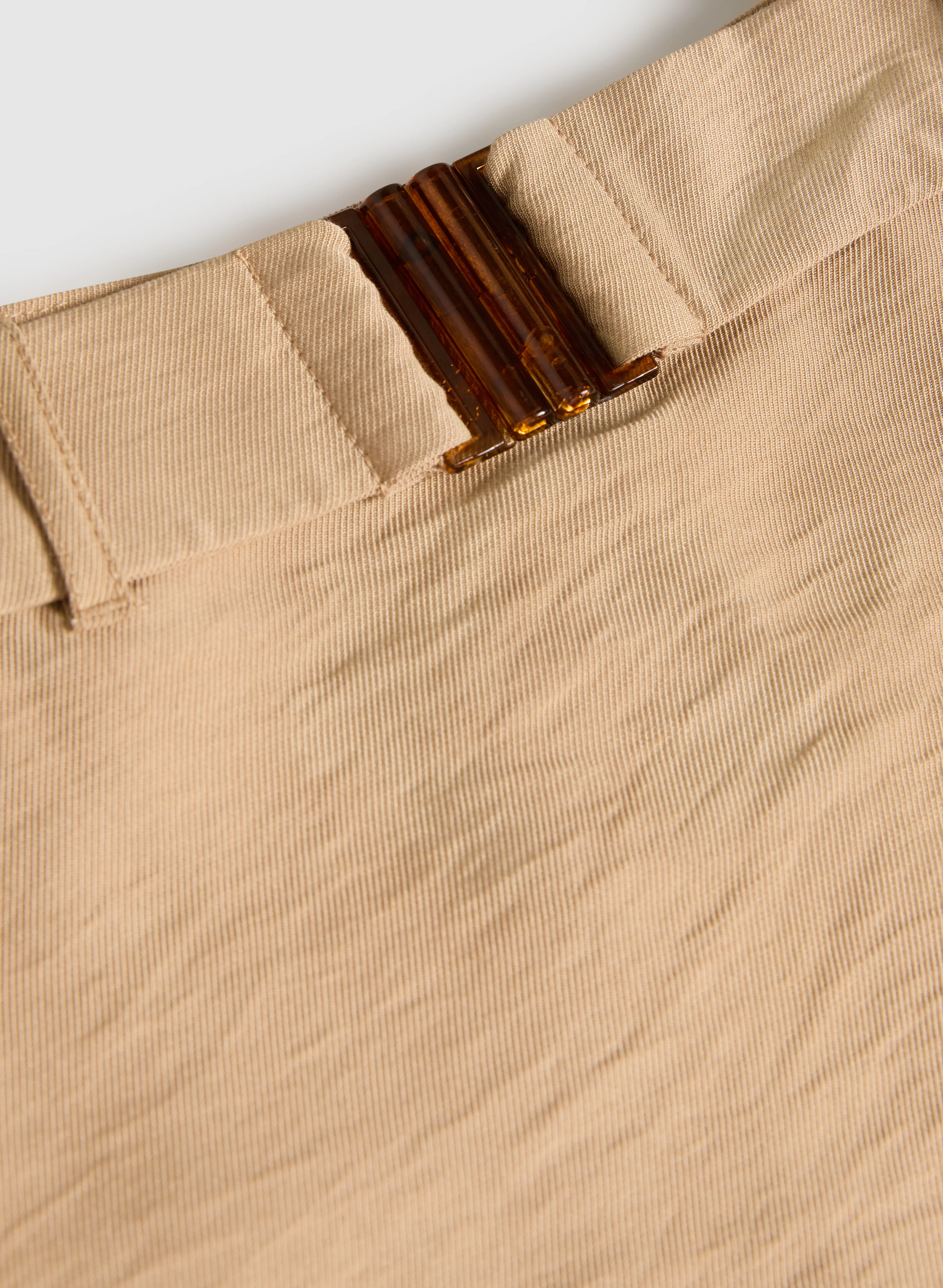 Stretch Linen Skort - Image 7