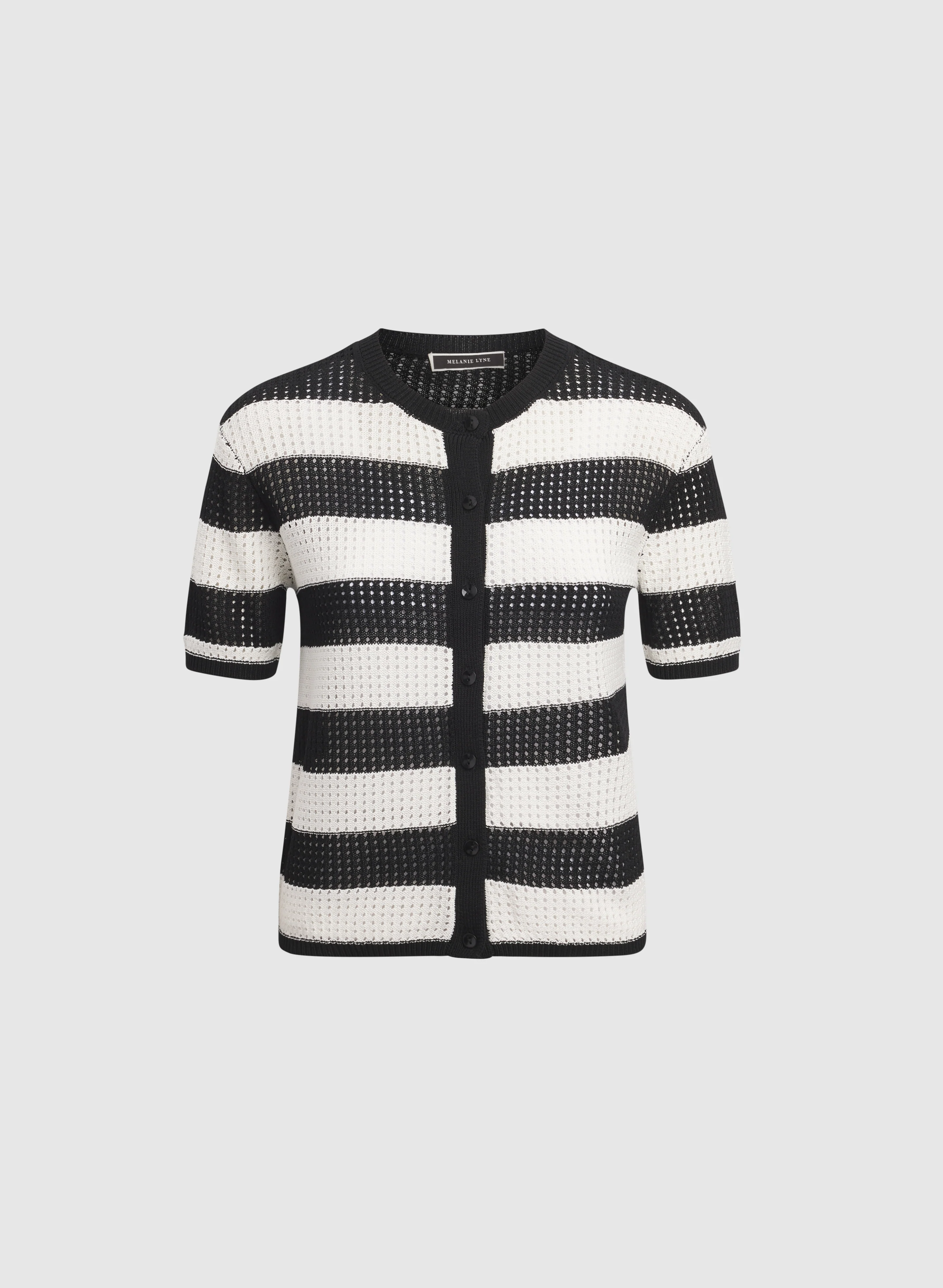 Stripe Knit Cardigan - Image 6