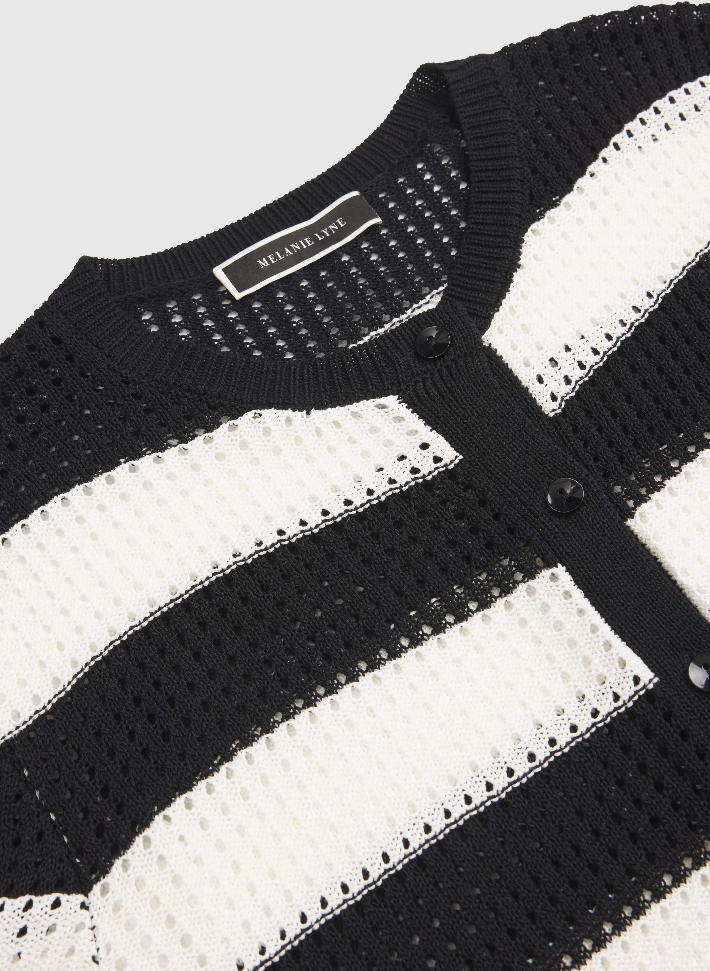 Stripe Knit Cardigan - Image 7