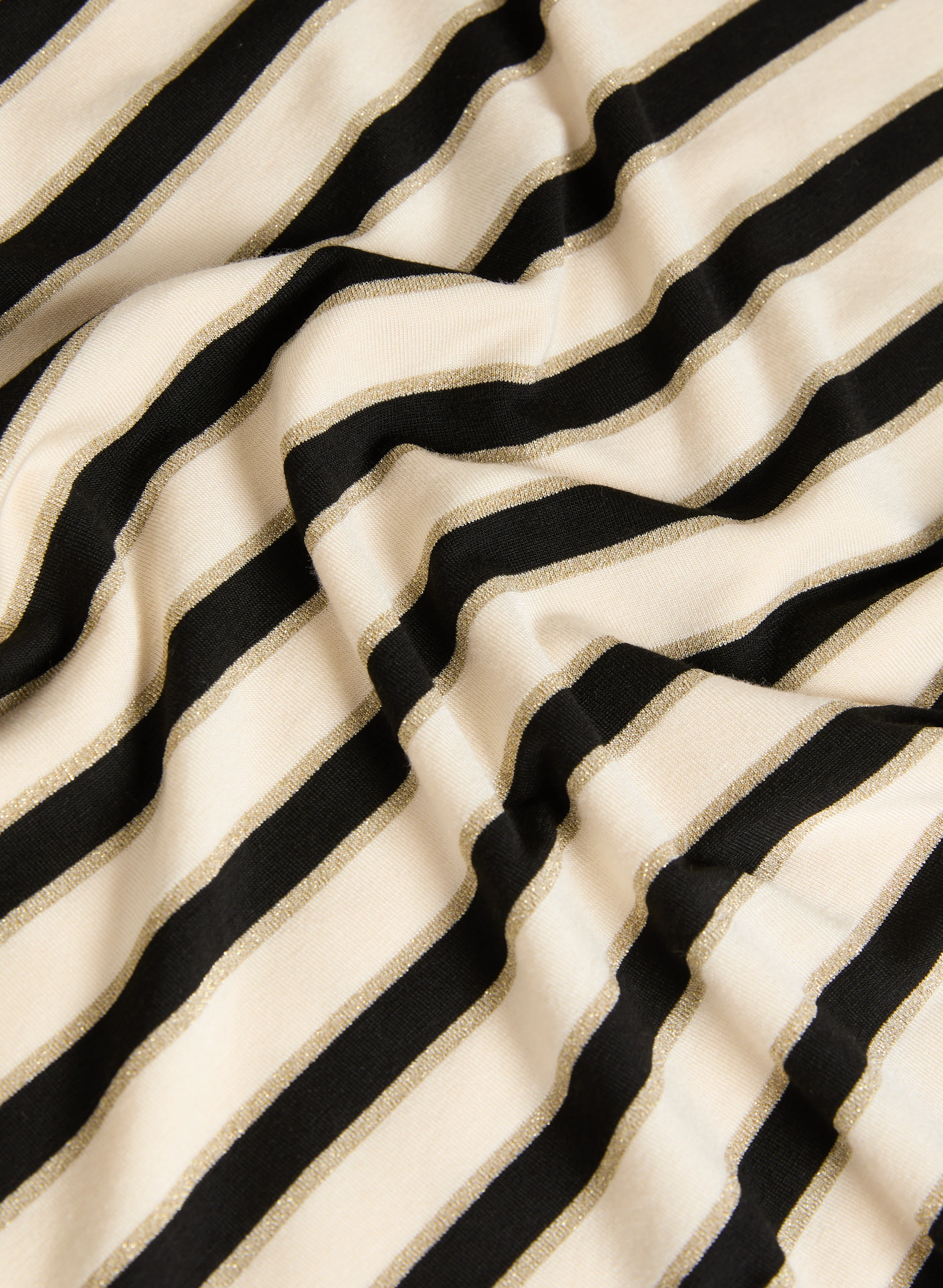 Stripe Lurex T-Shirt - Image 7