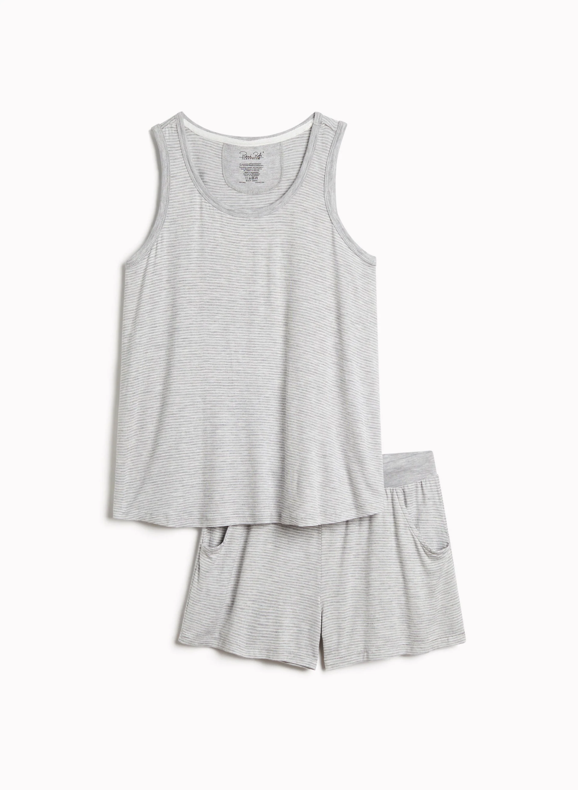 Stripe Print Pyjama Set - Image 5