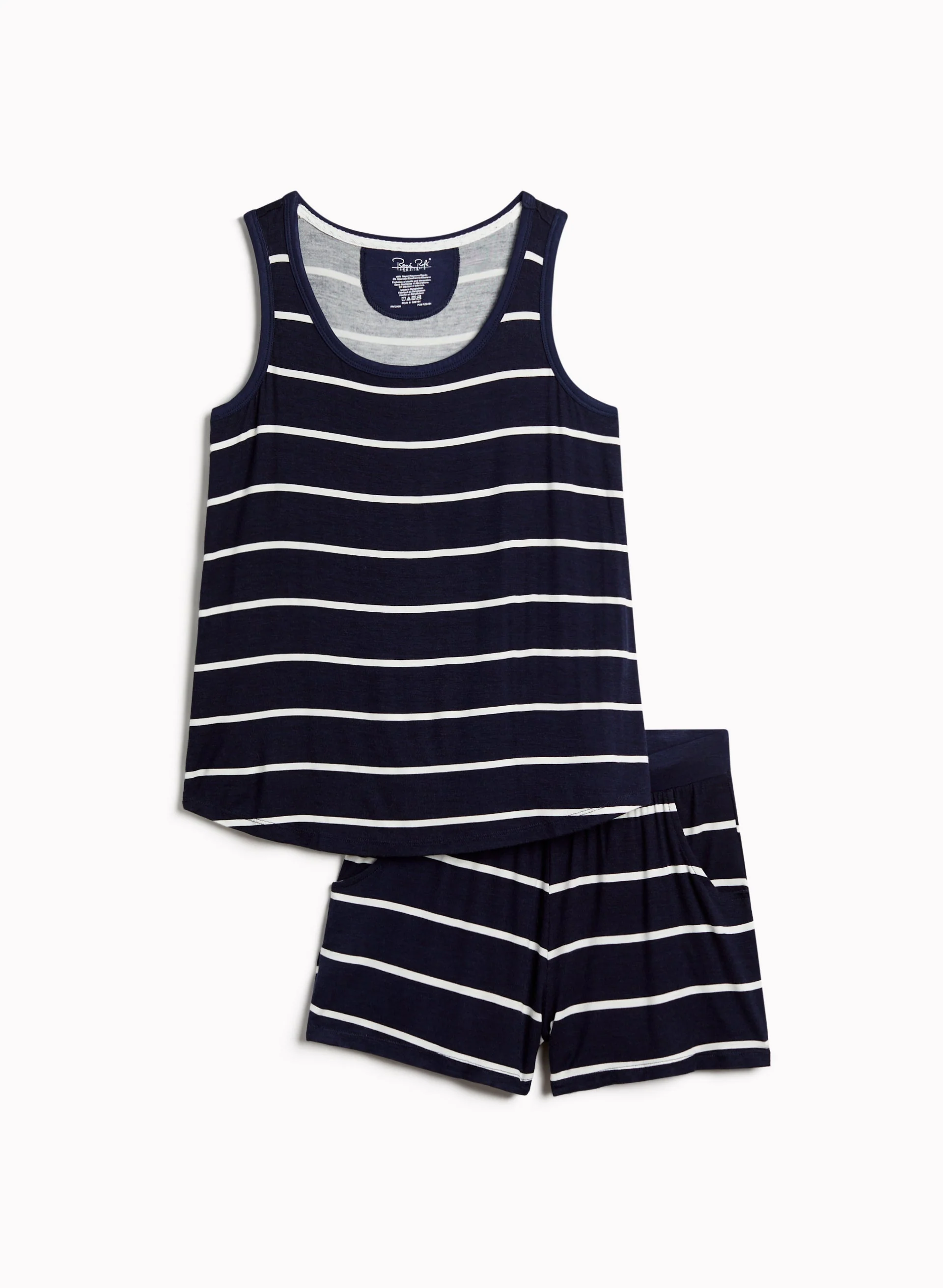 Stripe Print Pyjama Set - Image 5