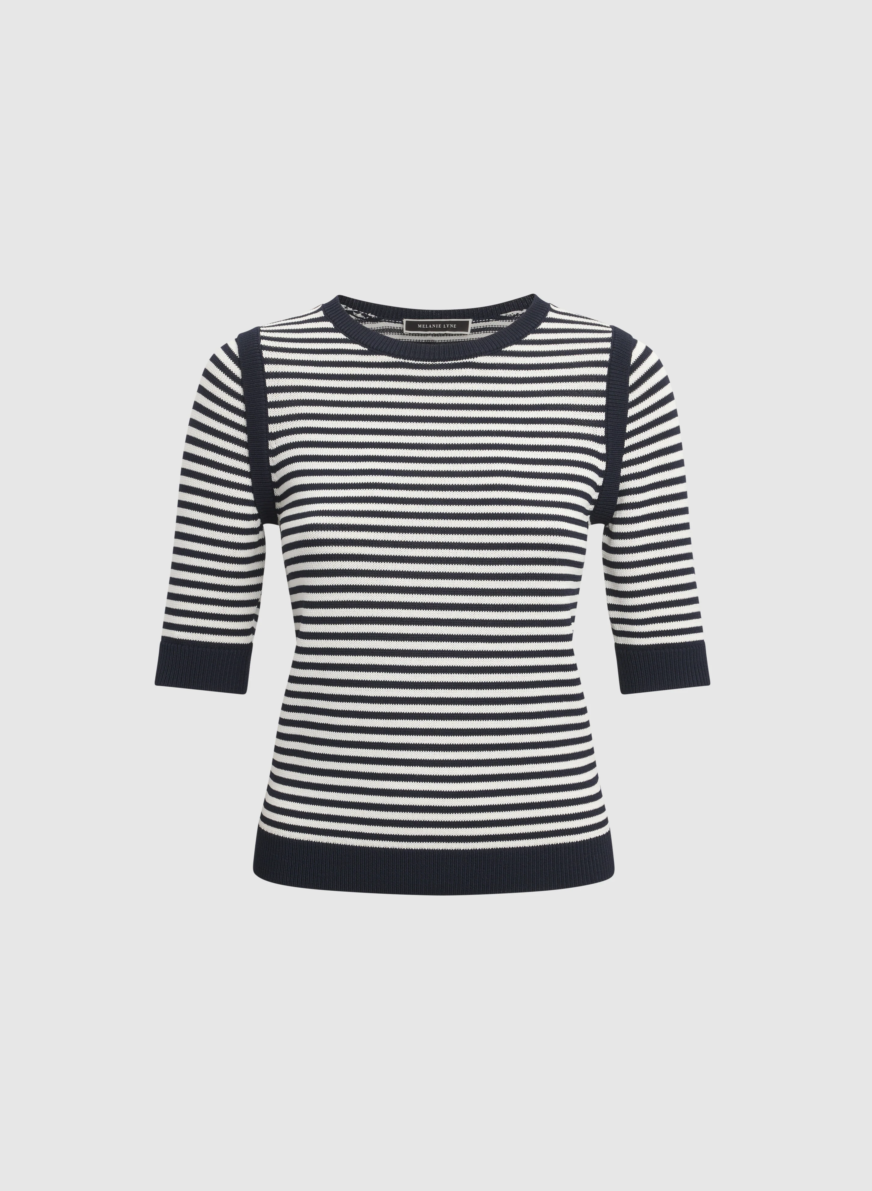 Striped Knit Sweater - Image 5