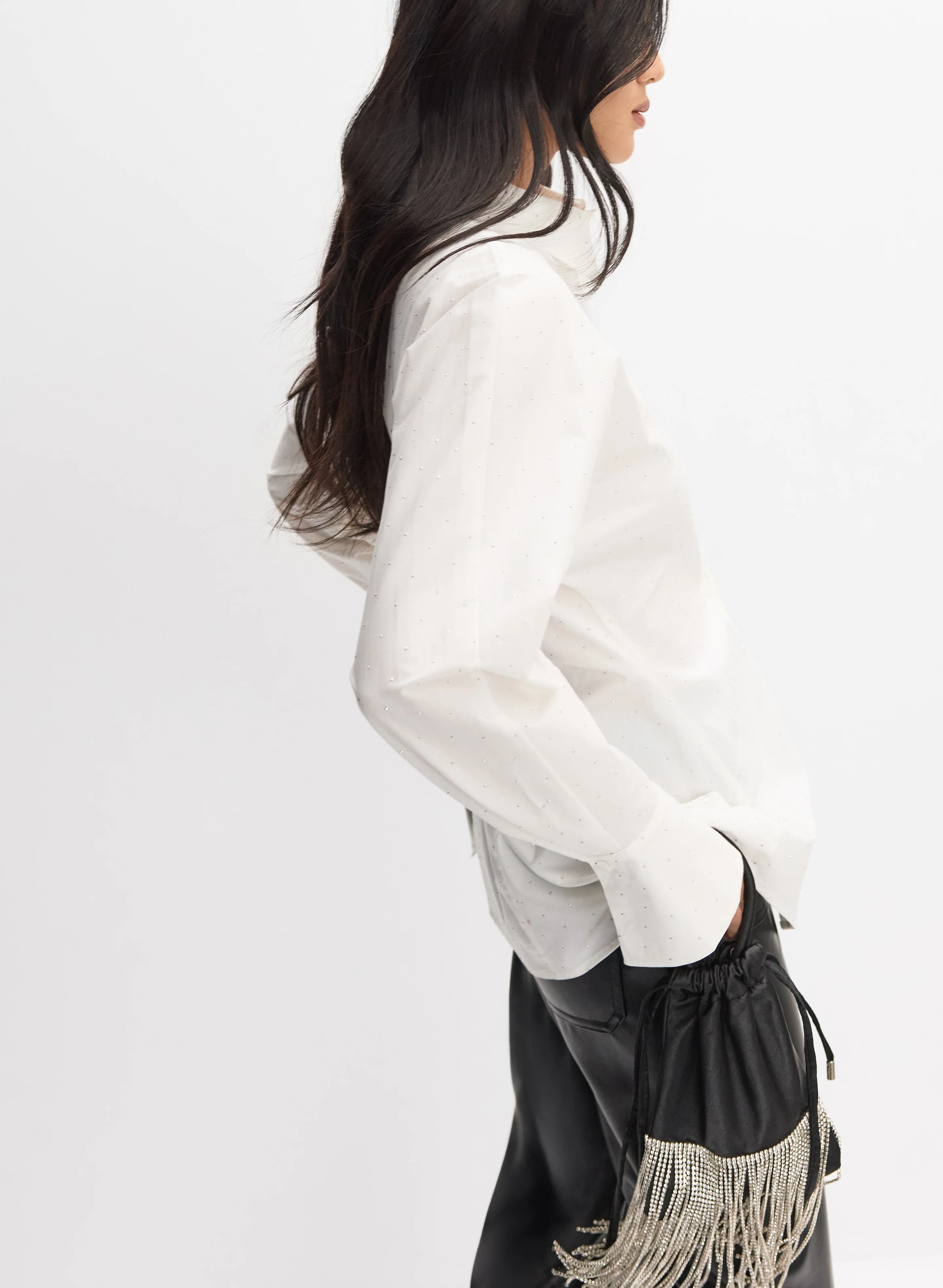 Stud Detail Shirt Blouse - Image 7