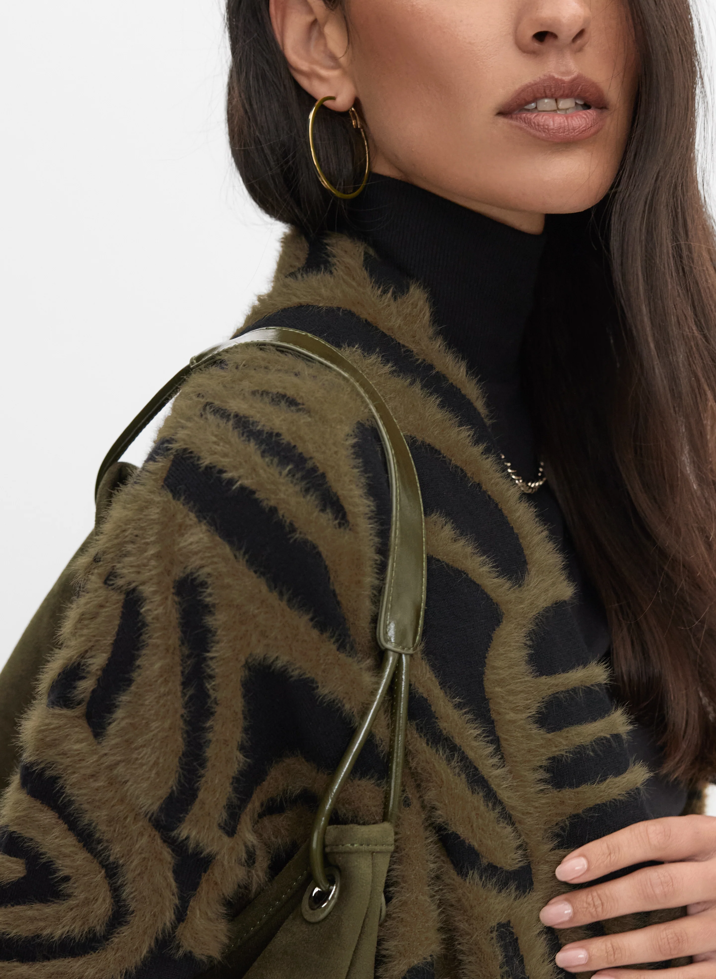 Swirl Print Cardigan - Image 2