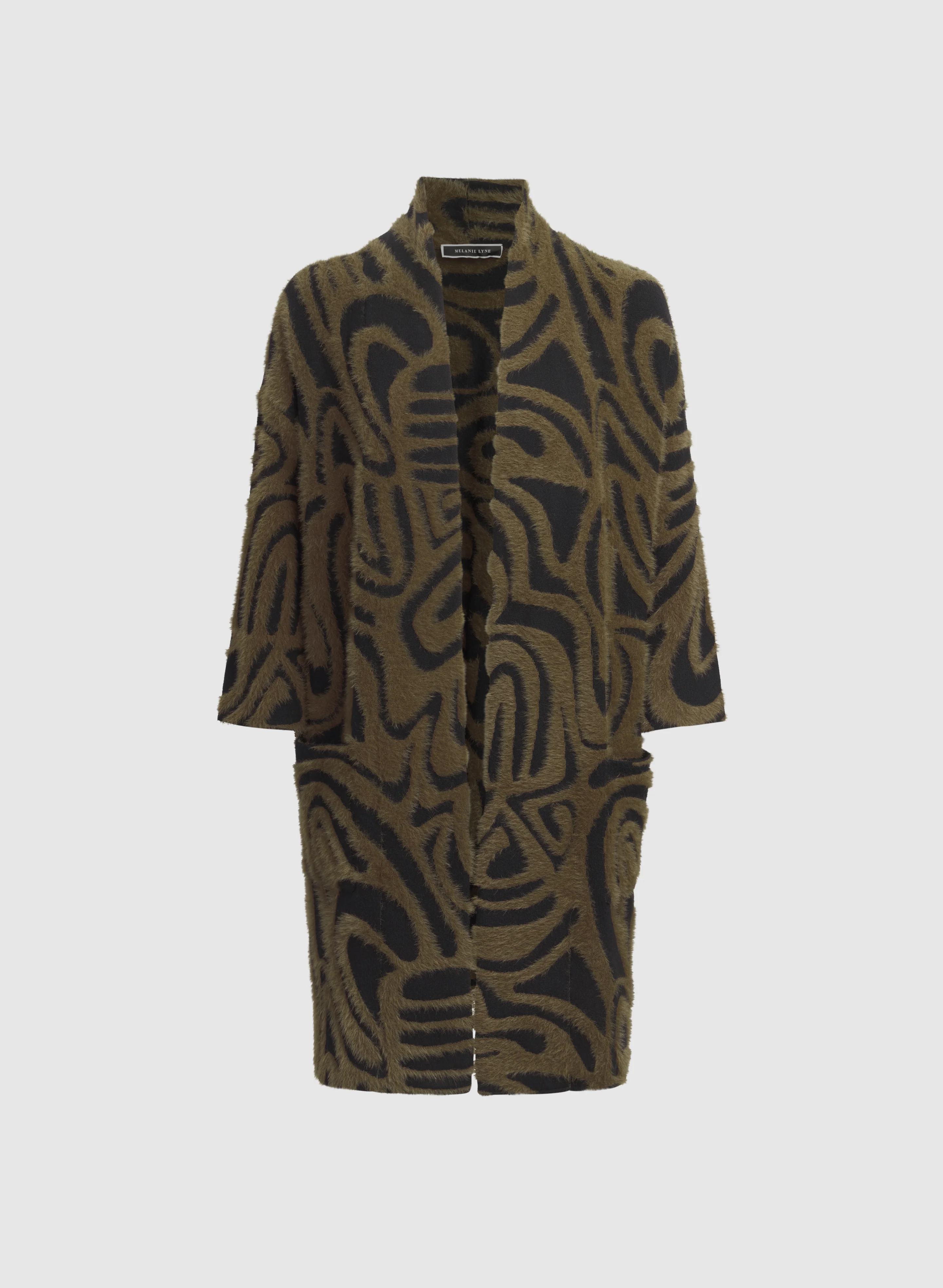 Swirl Print Cardigan - Image 6