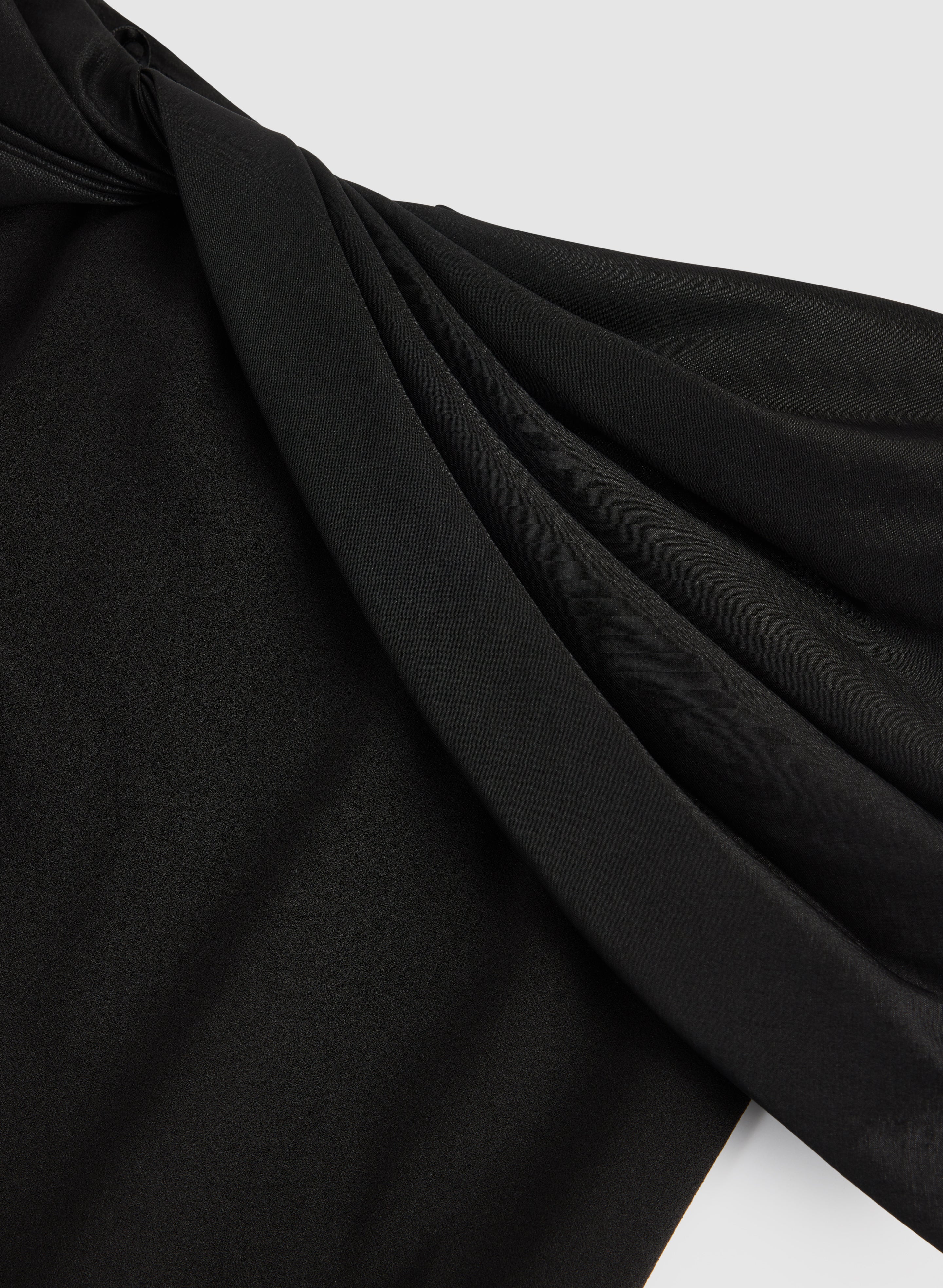 Taffeta Neck Dress - Image 6