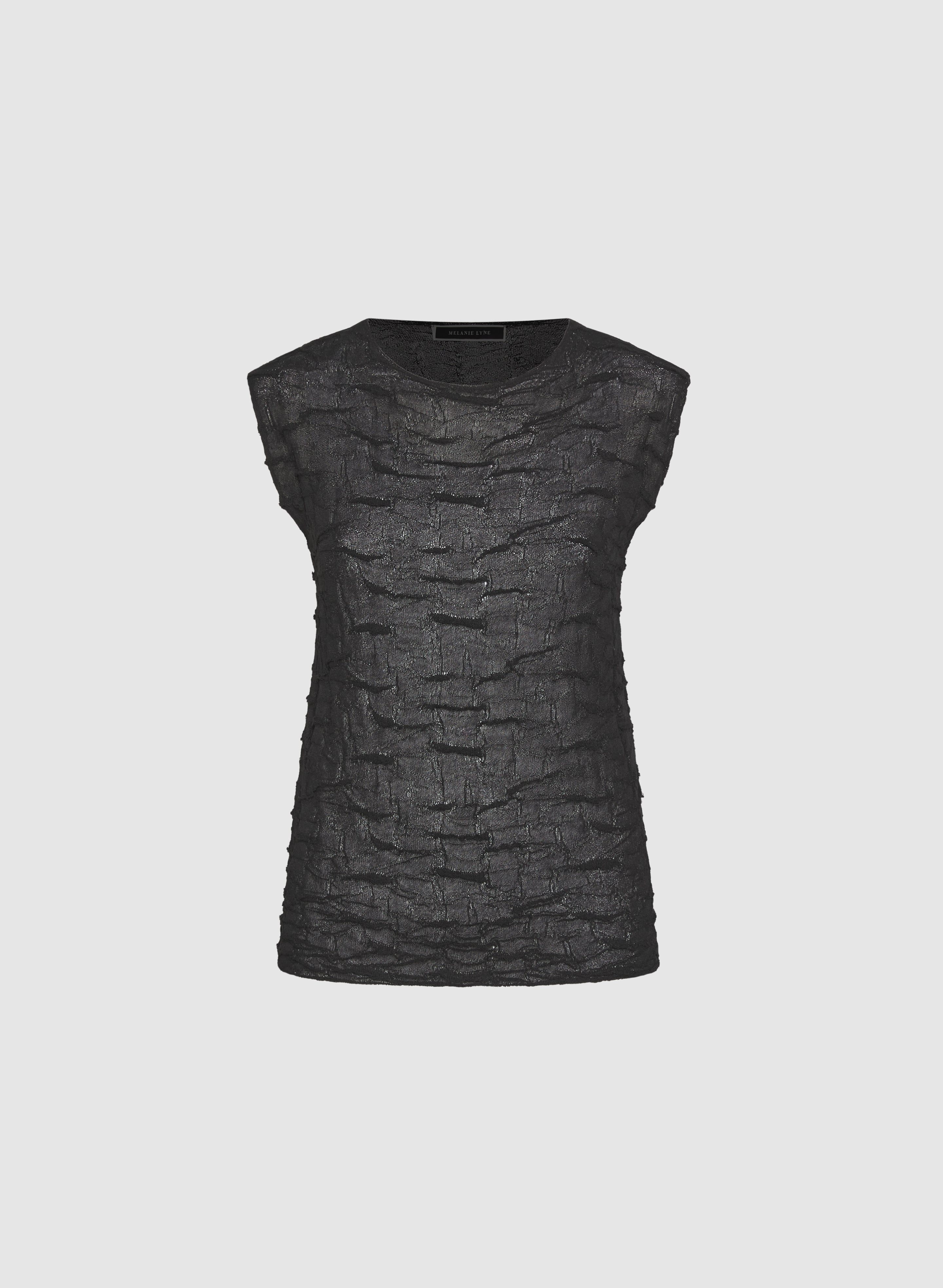 Textured Jacquard Knit Top - Image 6