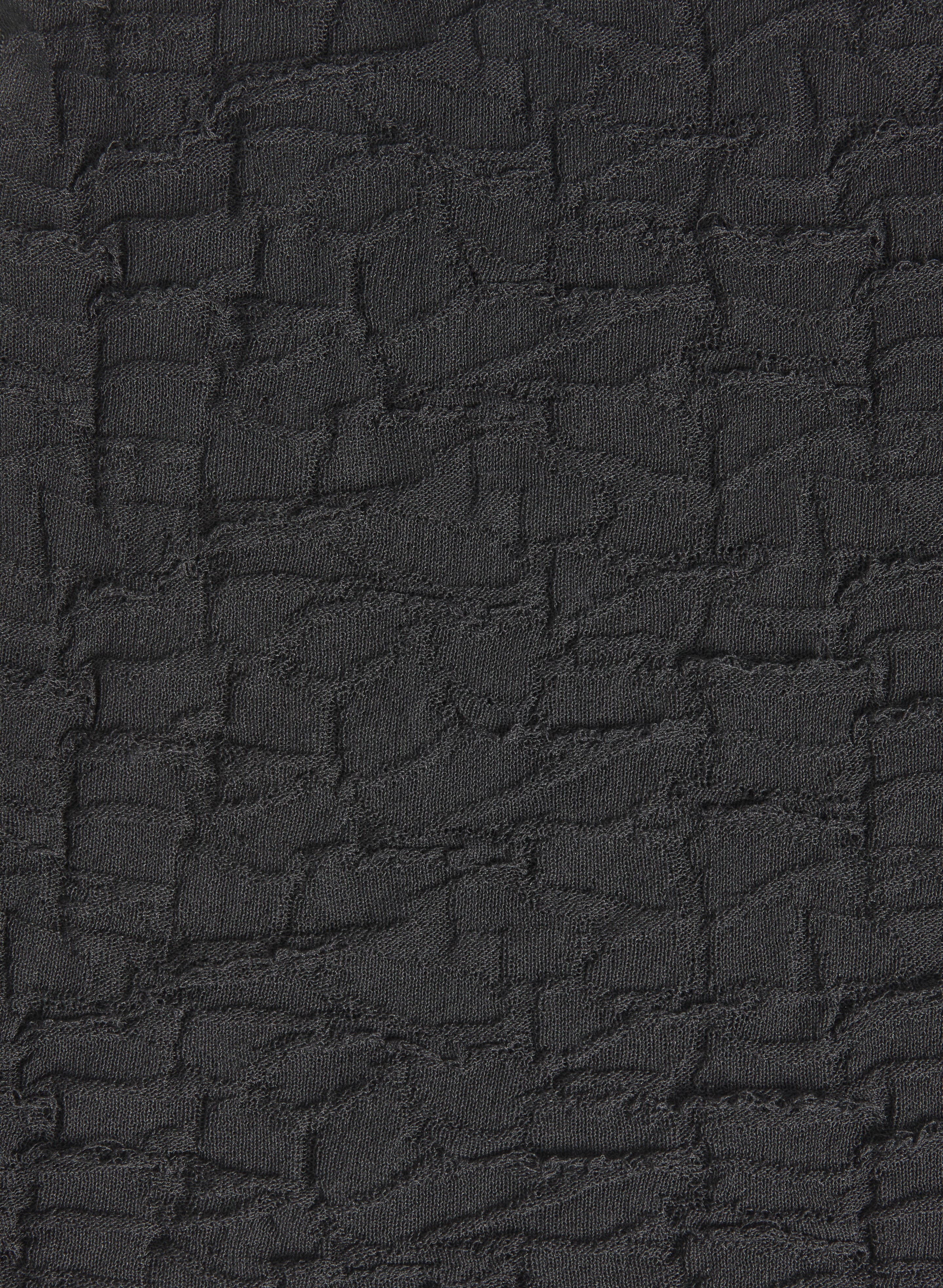 Textured Jacquard Knit Top - Image 7