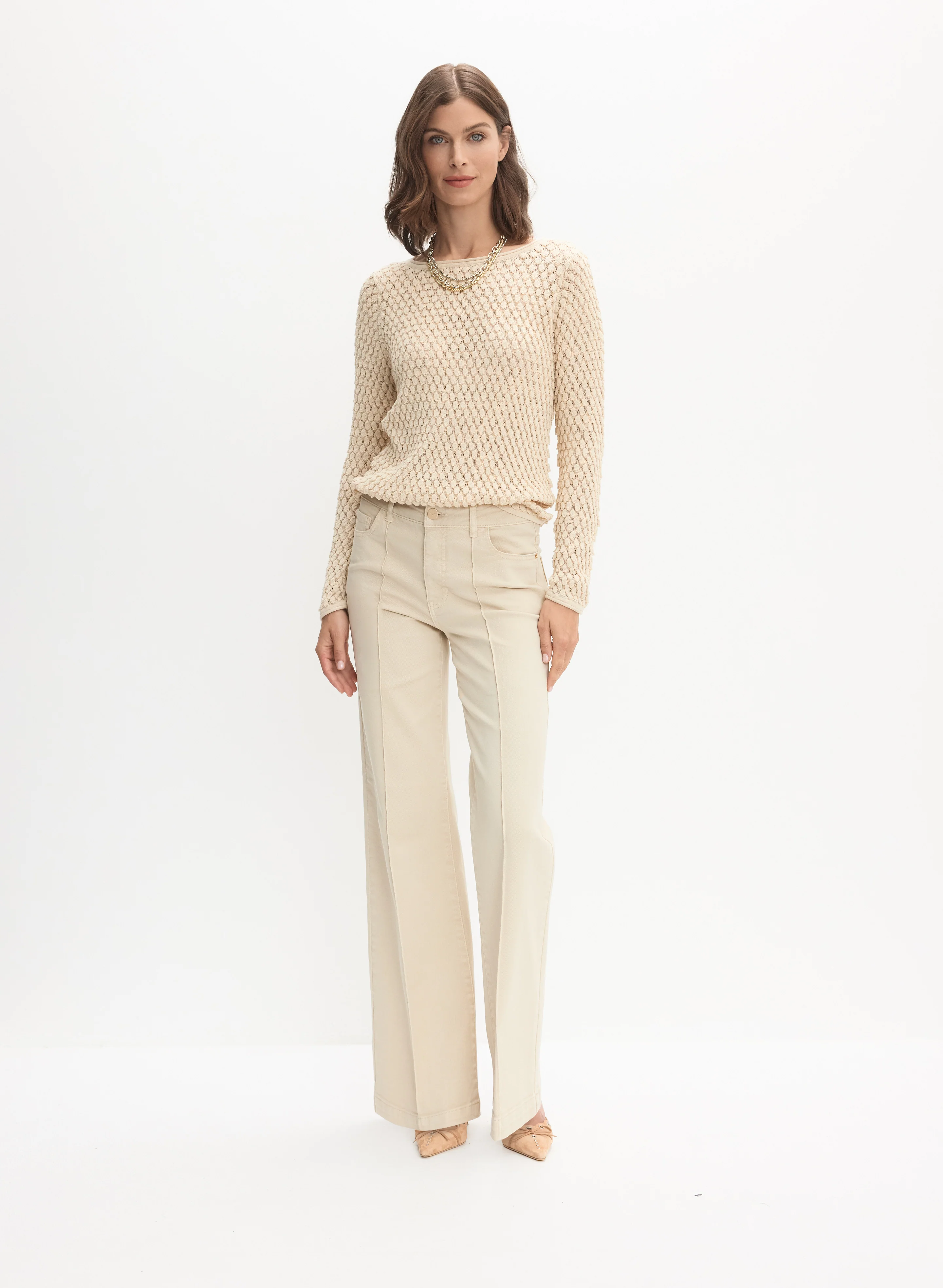 Textured Knit Pullover - Image 3