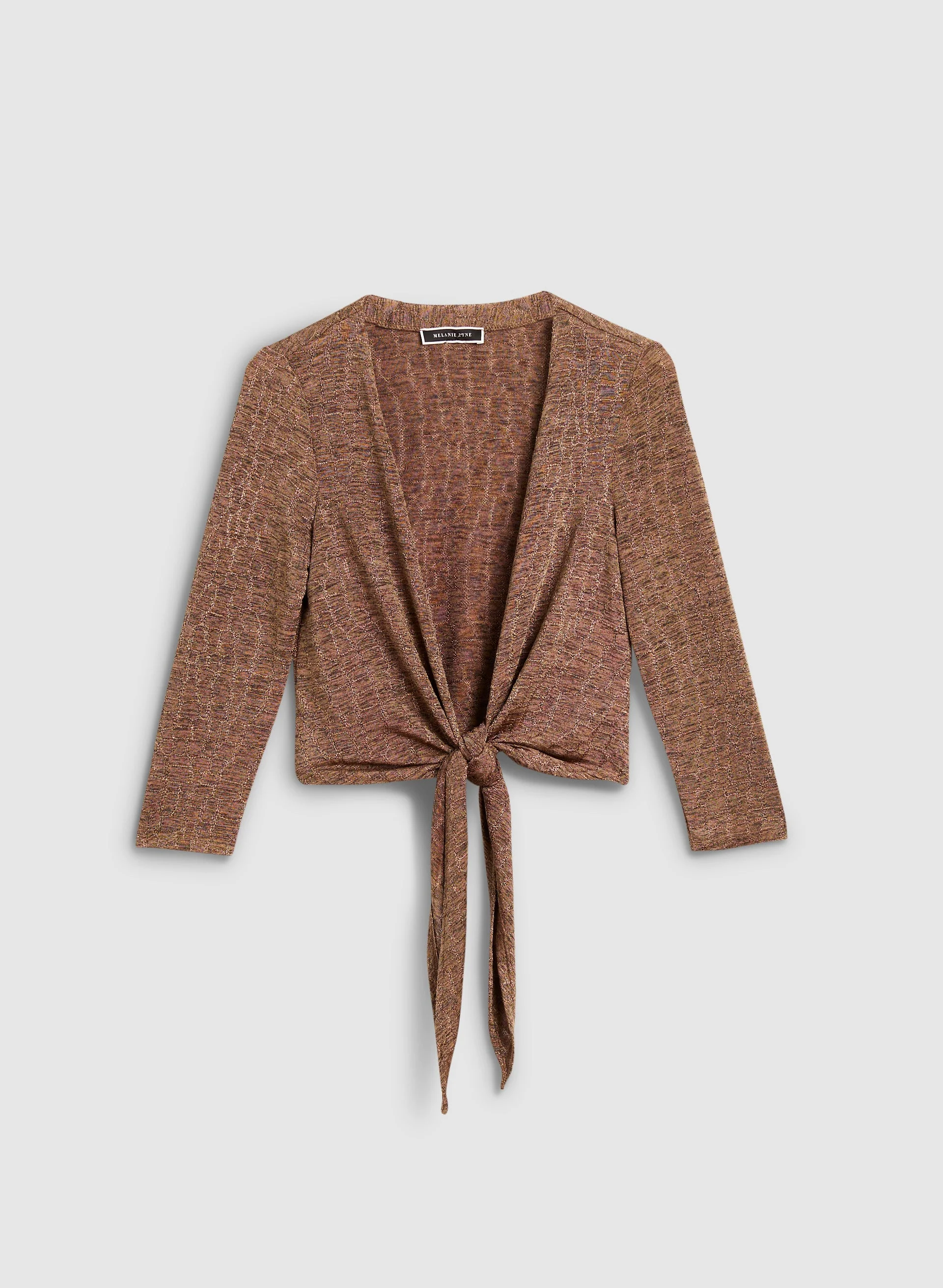 Tie Front Cardigan - Image 4