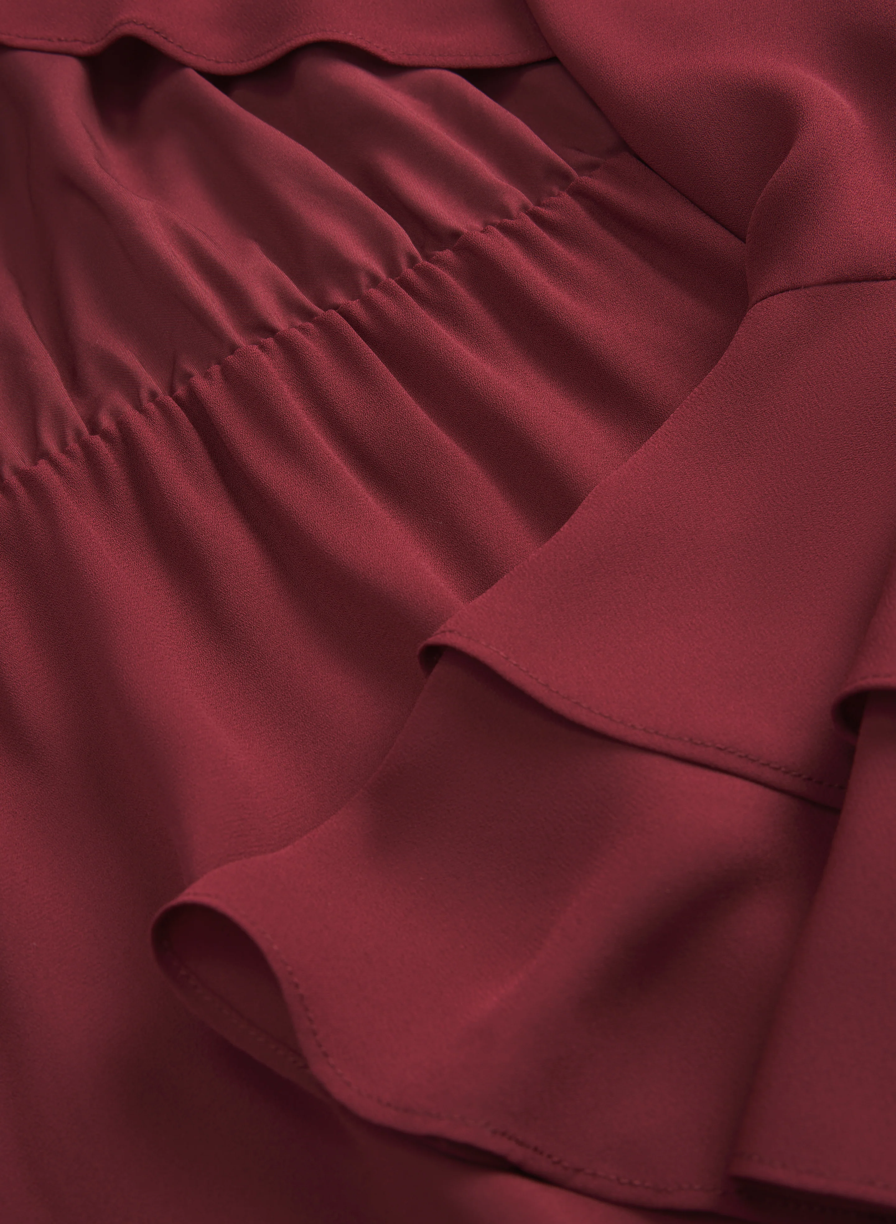 Tiered Chiffon Dress - Image 7