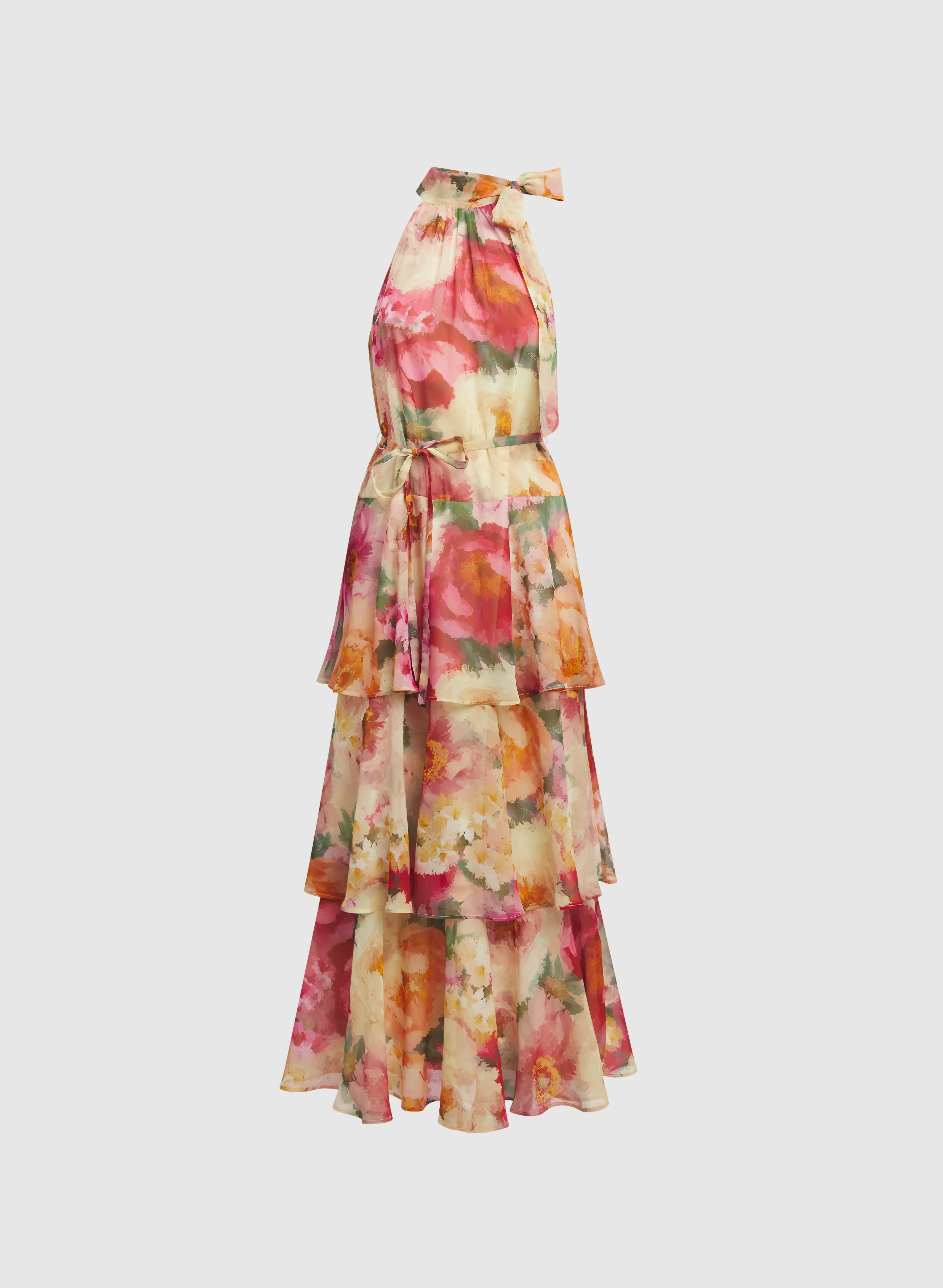 Tiered Floral Dress - Image 6