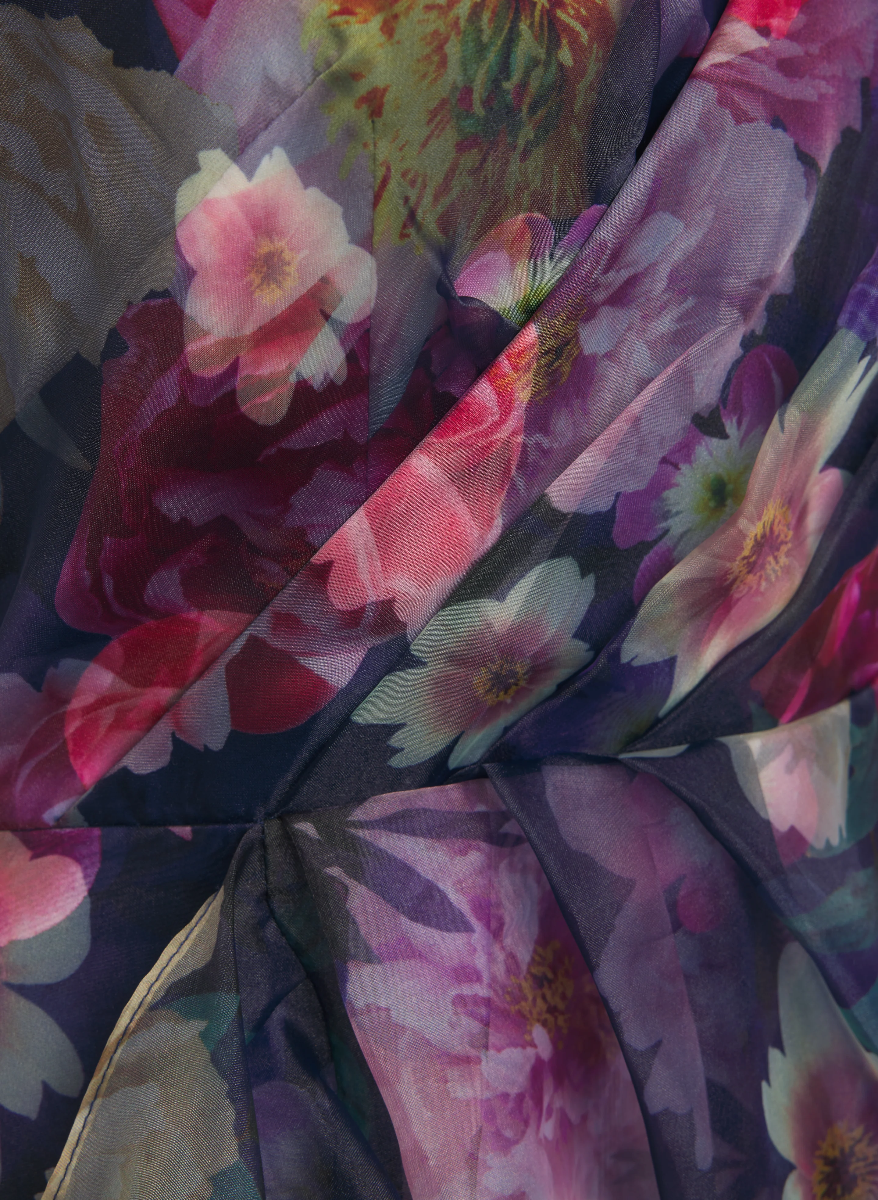 Tiered Floral Organza Dress - Image 7