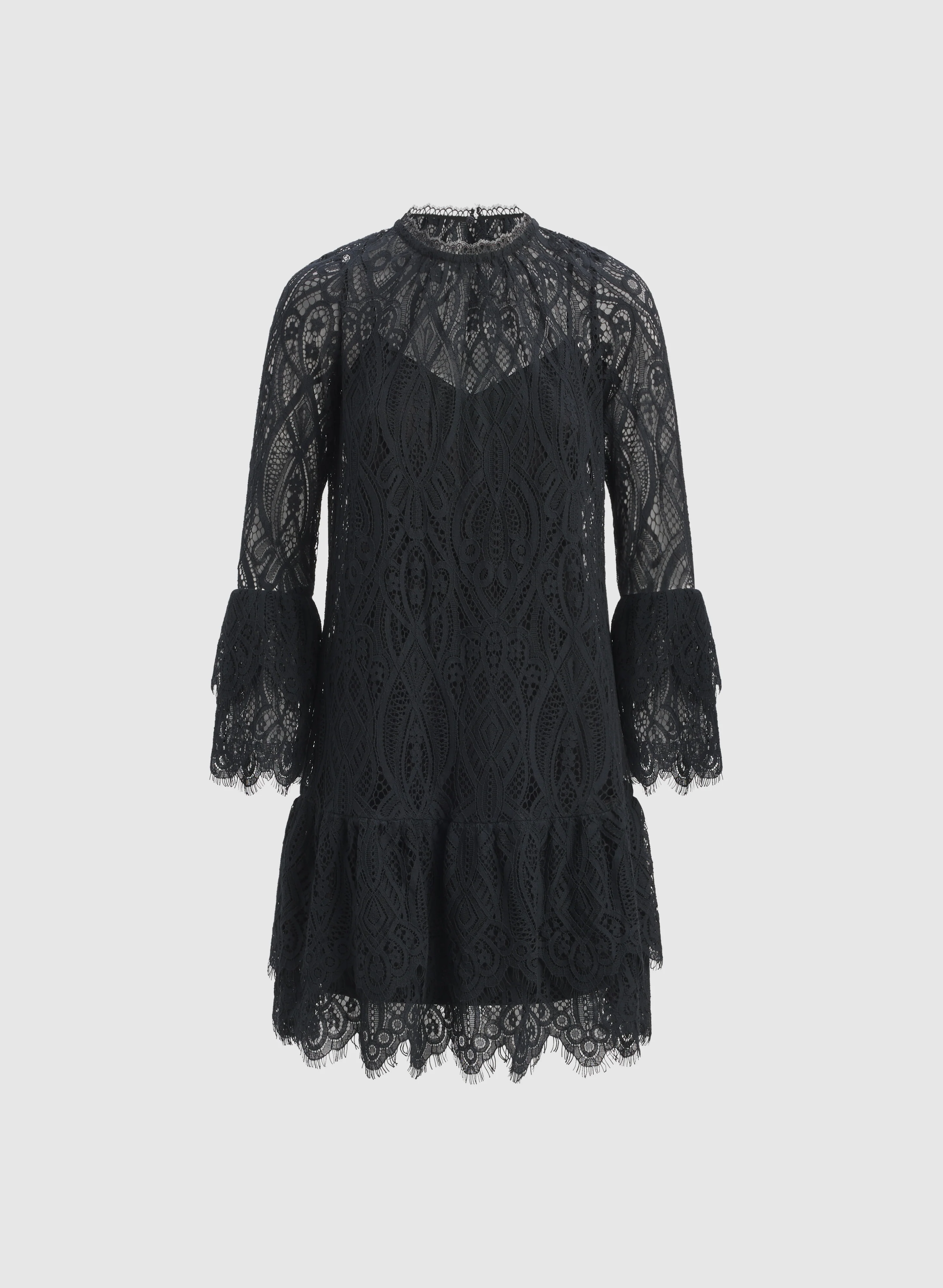 Tiered Lace Dress - Image 5