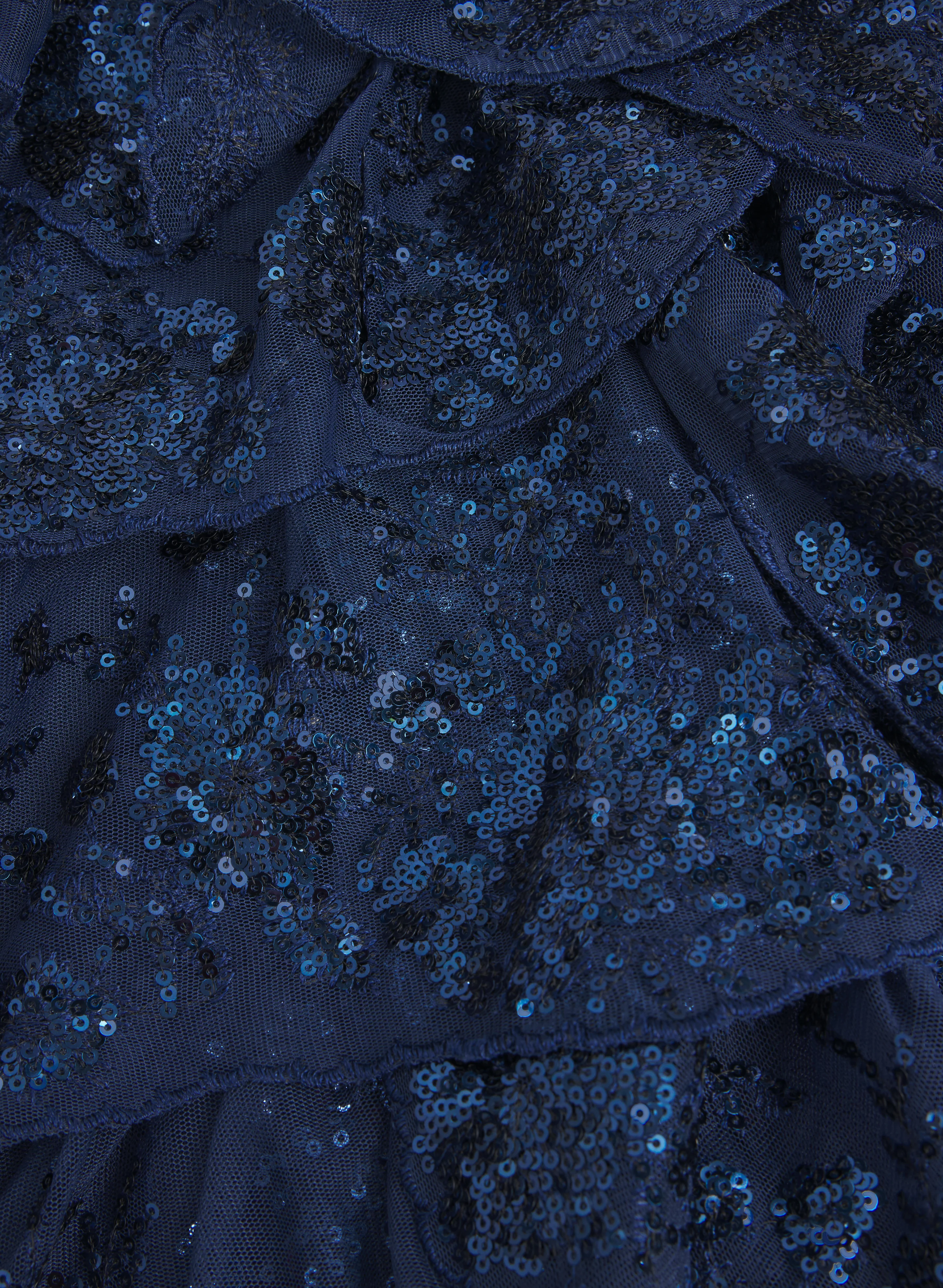 Tiered Sequin Gown - Image 6