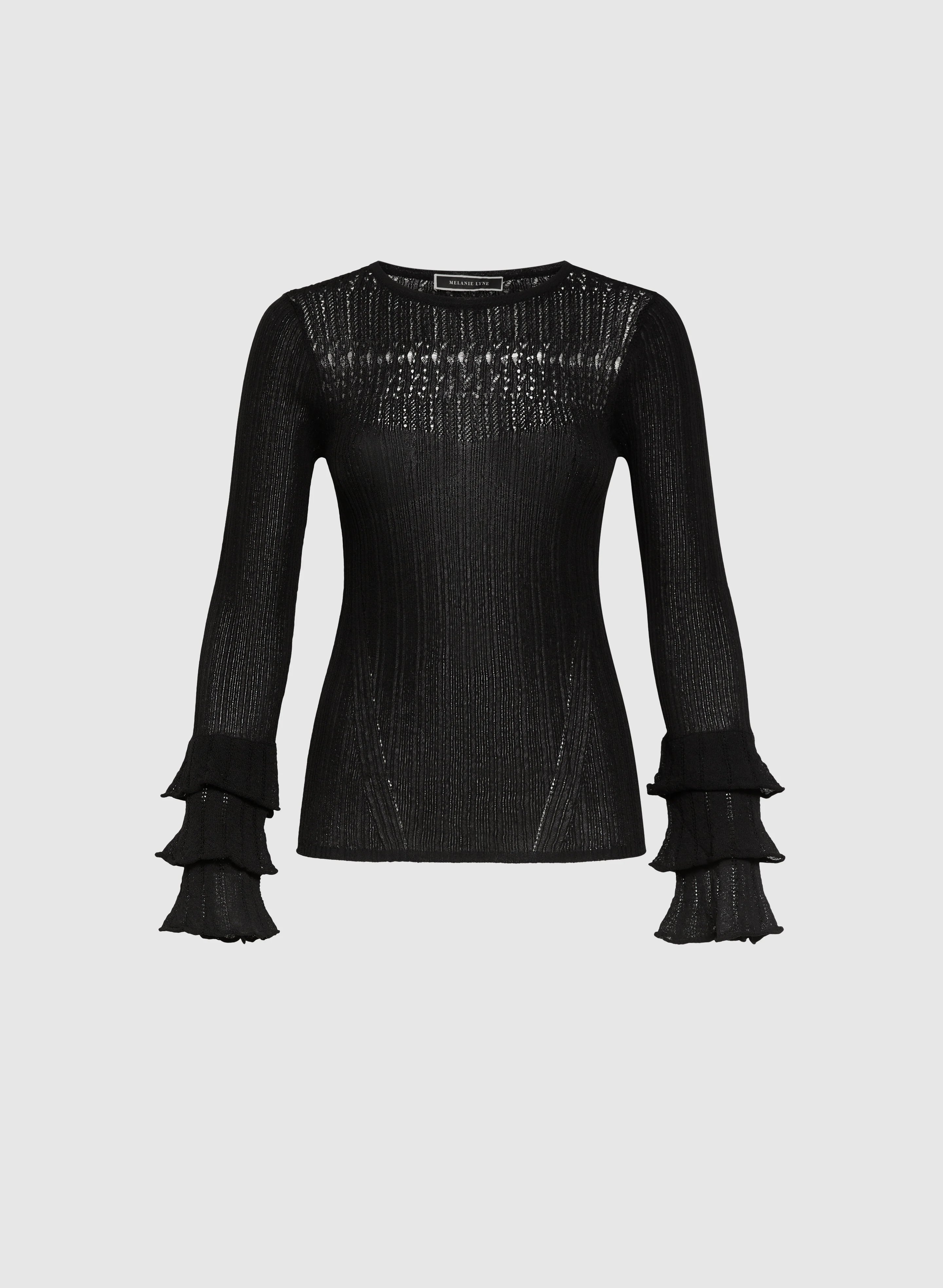 Tiered Sleeve Sweater - Image 6