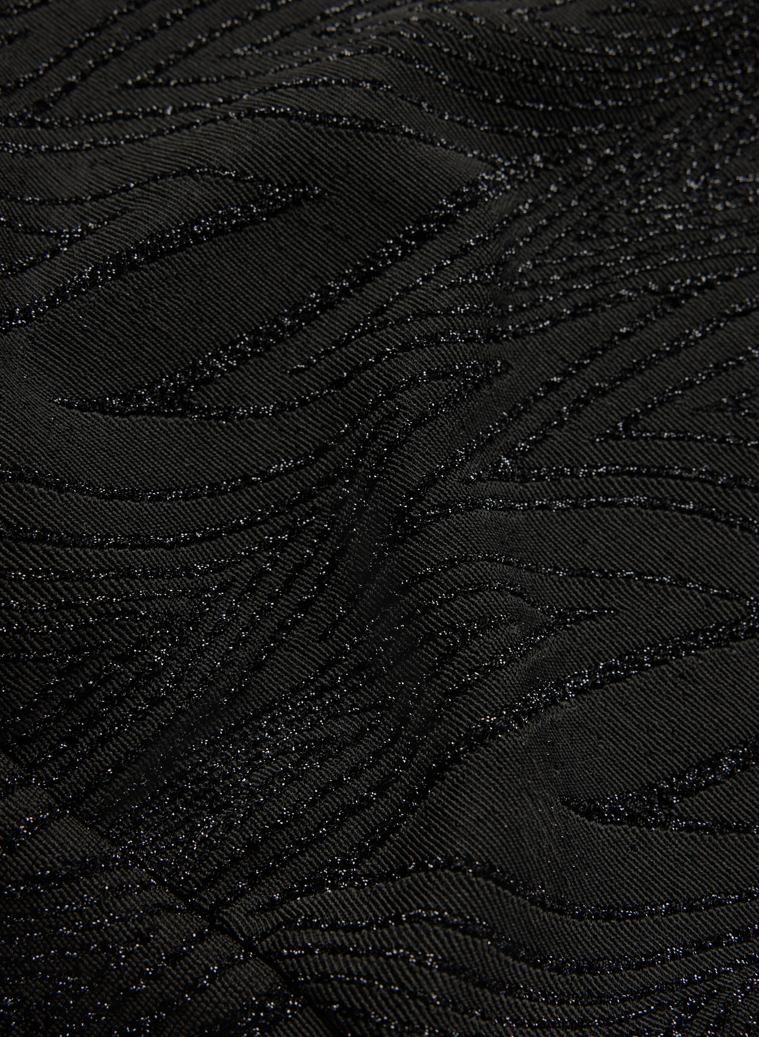 Tonal Metallic Motif Top - Image 7