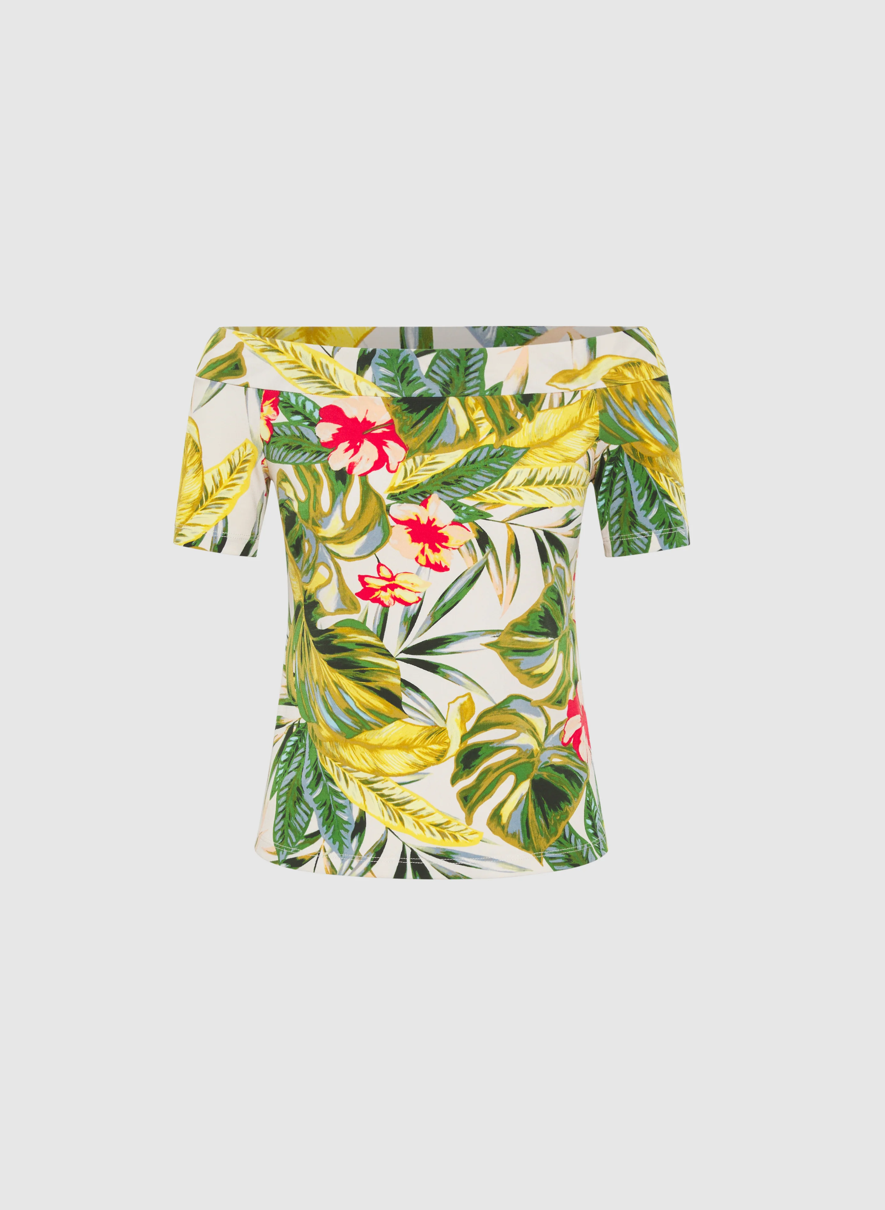 Tropical Off-Shoulder Top - Image 6