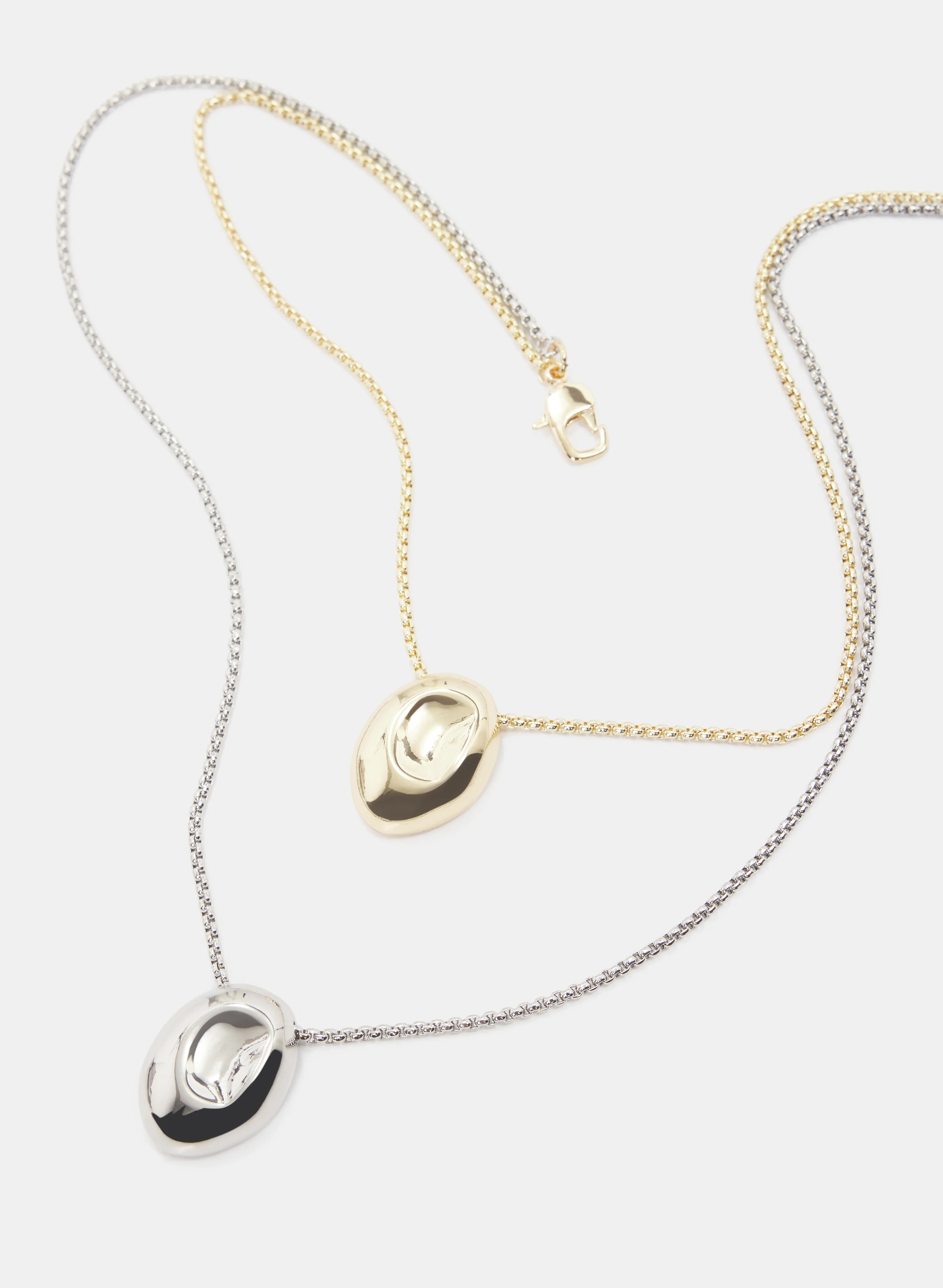 Two-Tone Tiered Necklace - Image 2