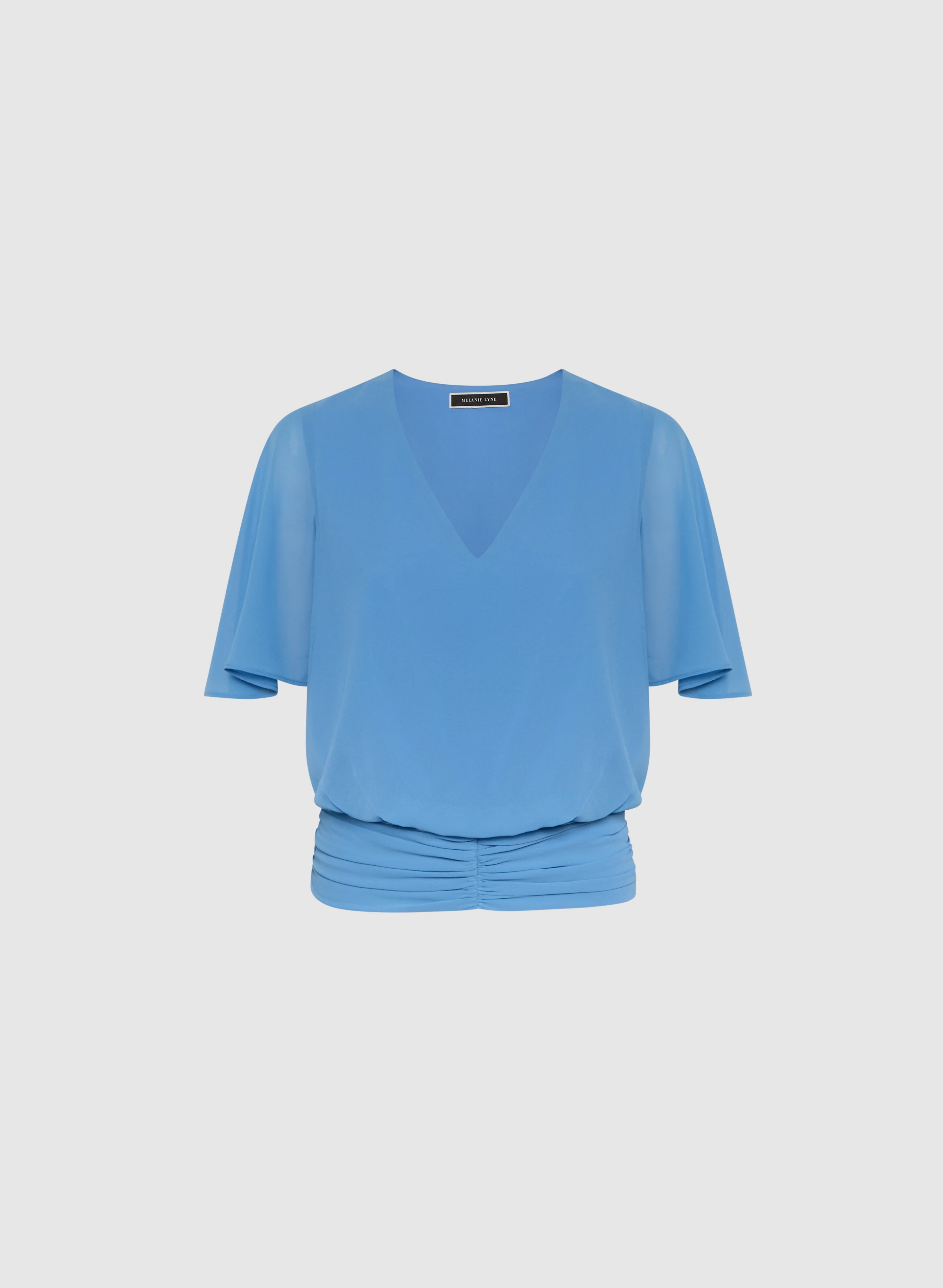V-Neck Chiffon Blouse - Image 6