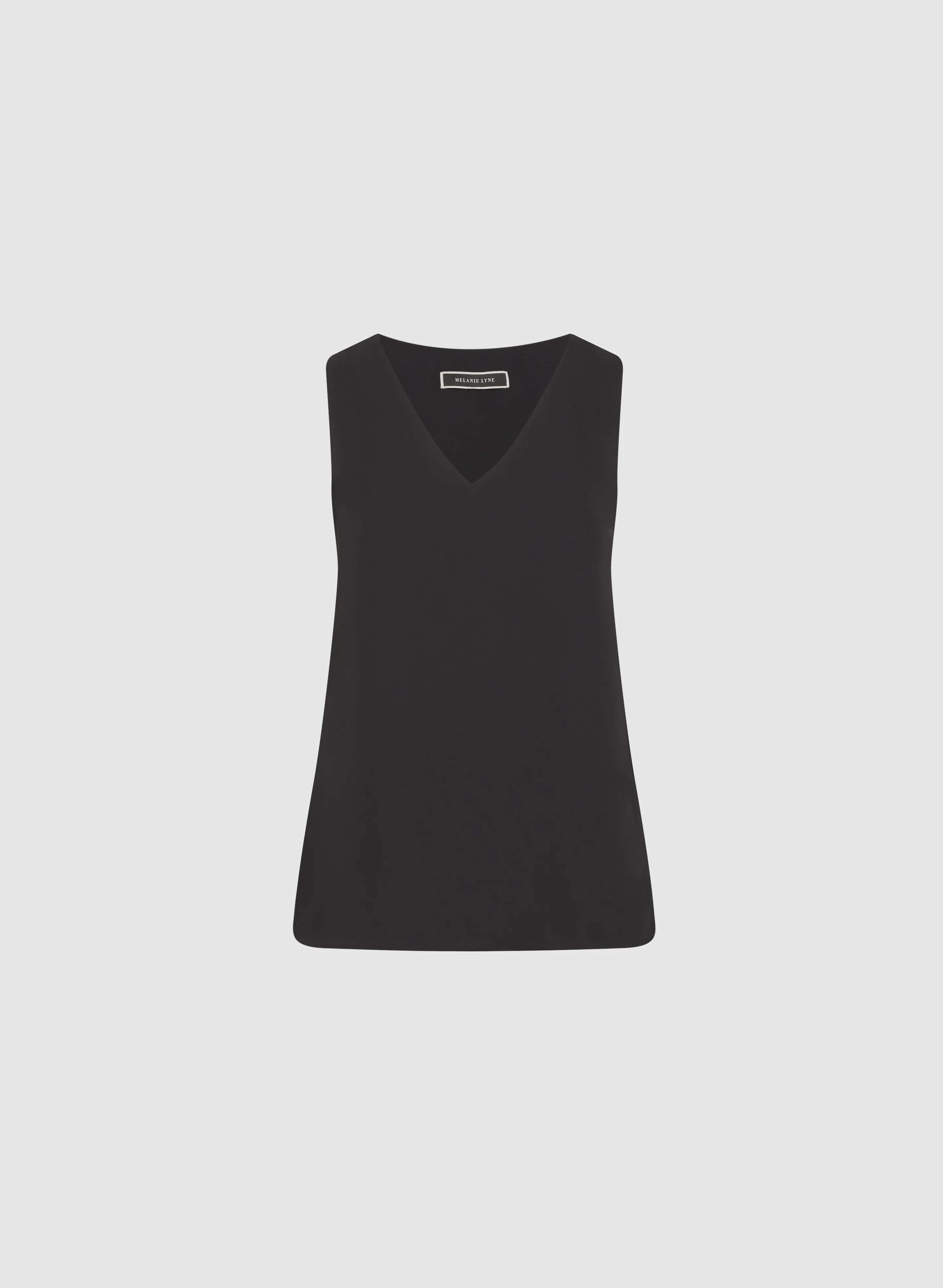 V-Neck Crepe Blouse - Image 6