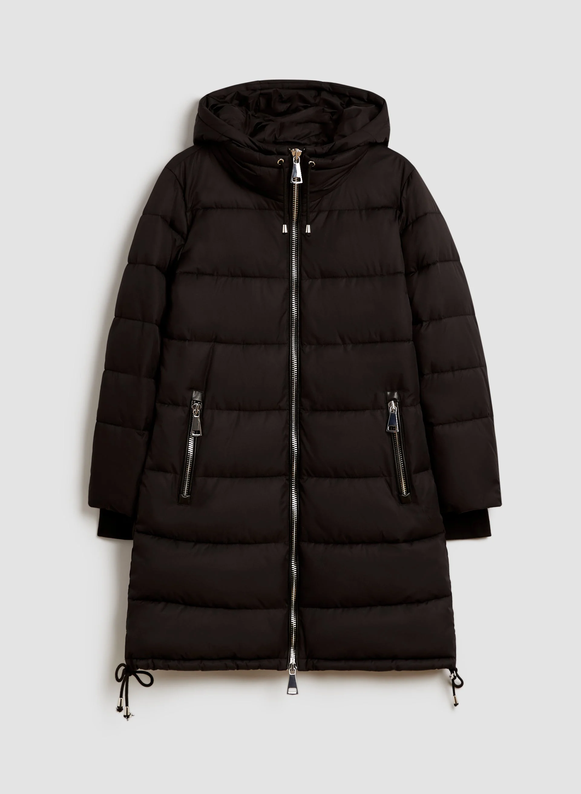 Vegan Down Quilted Coat - Image 5