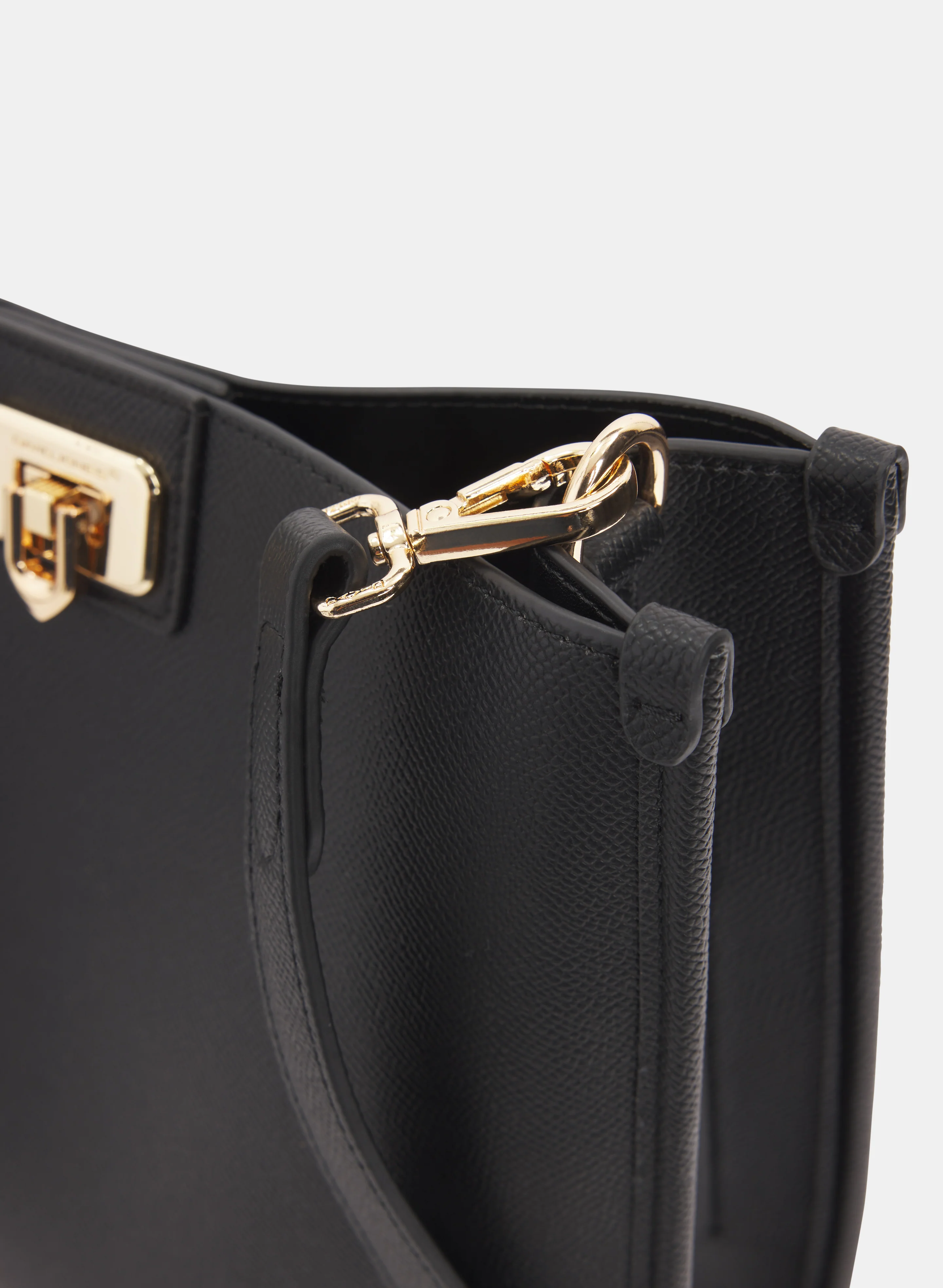 Vegan Leather Bucket Bag - Image 2