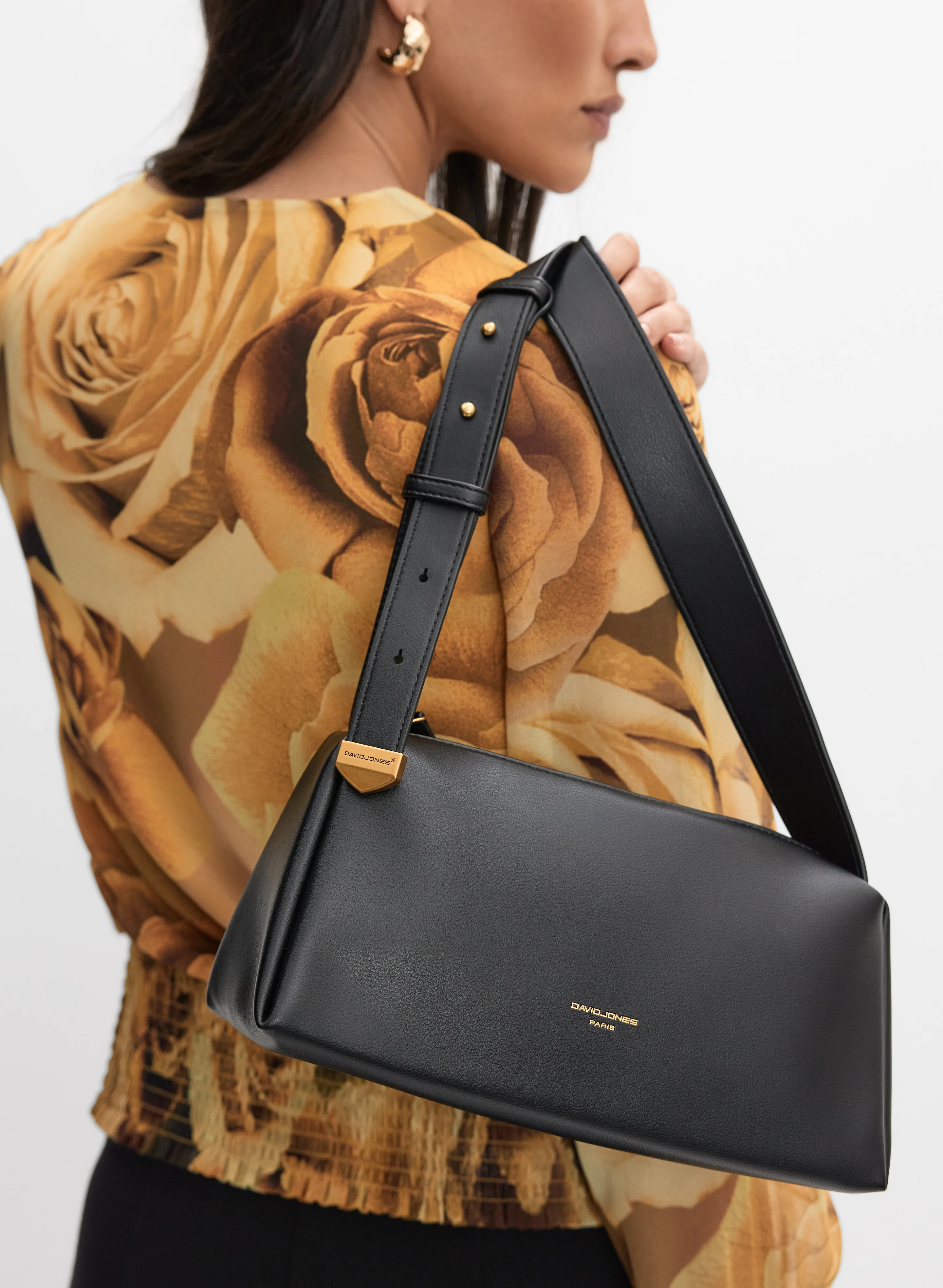 Vegan Leather Shoulder Bag - Image 5