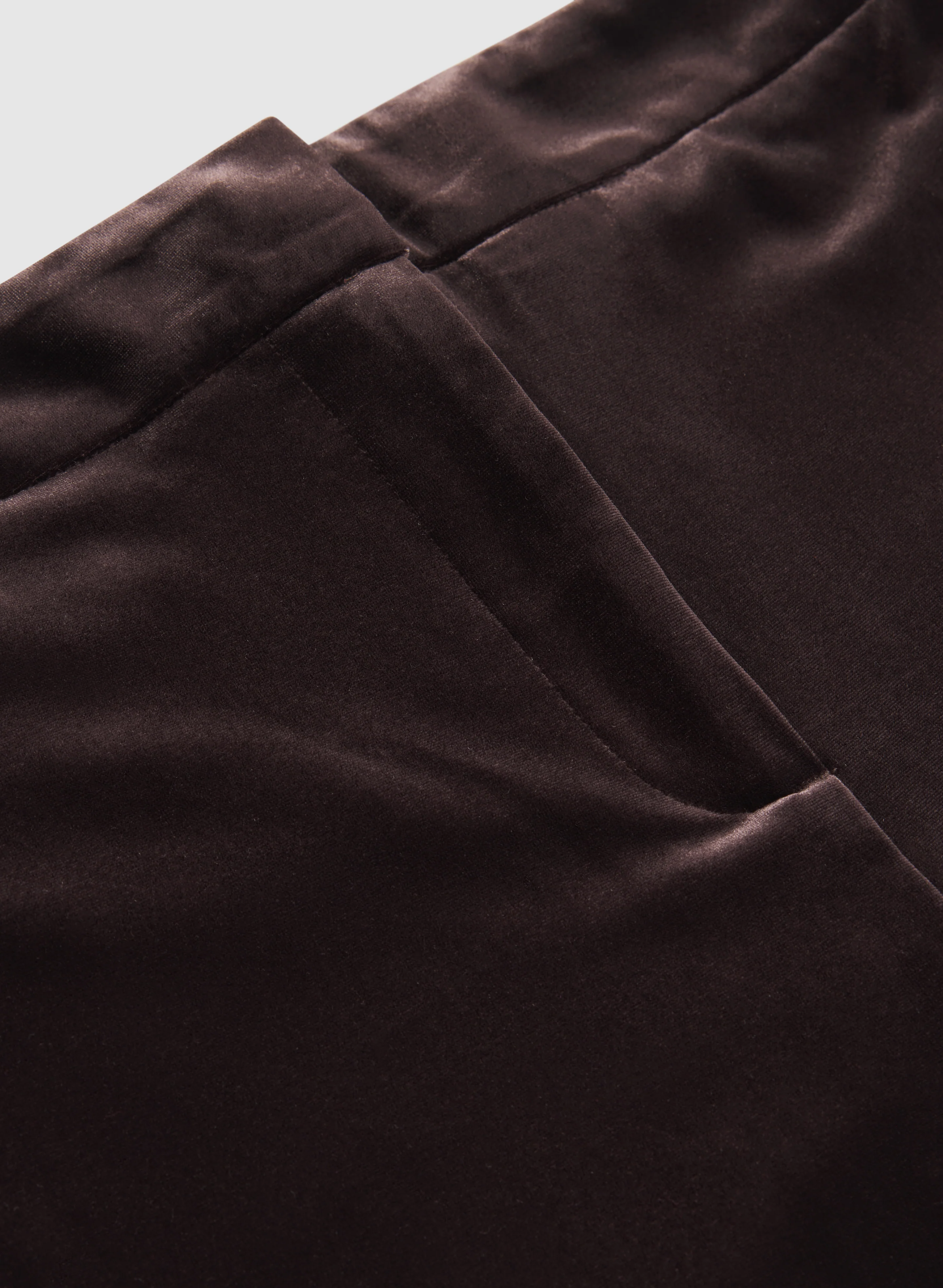 Velvet Wide-Leg Pants - Image 7