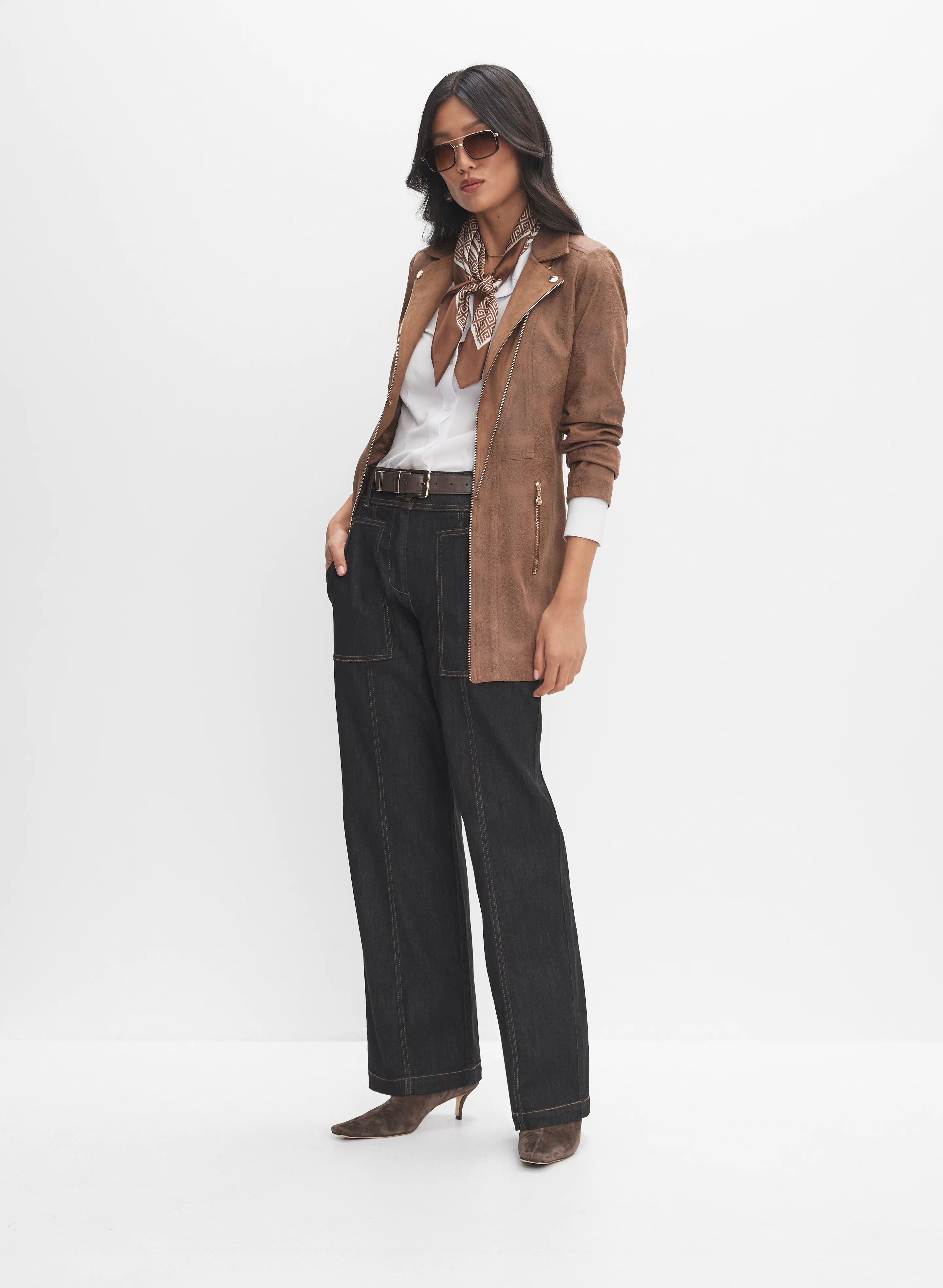 Vex - Faux Suede Jacket - Image 3