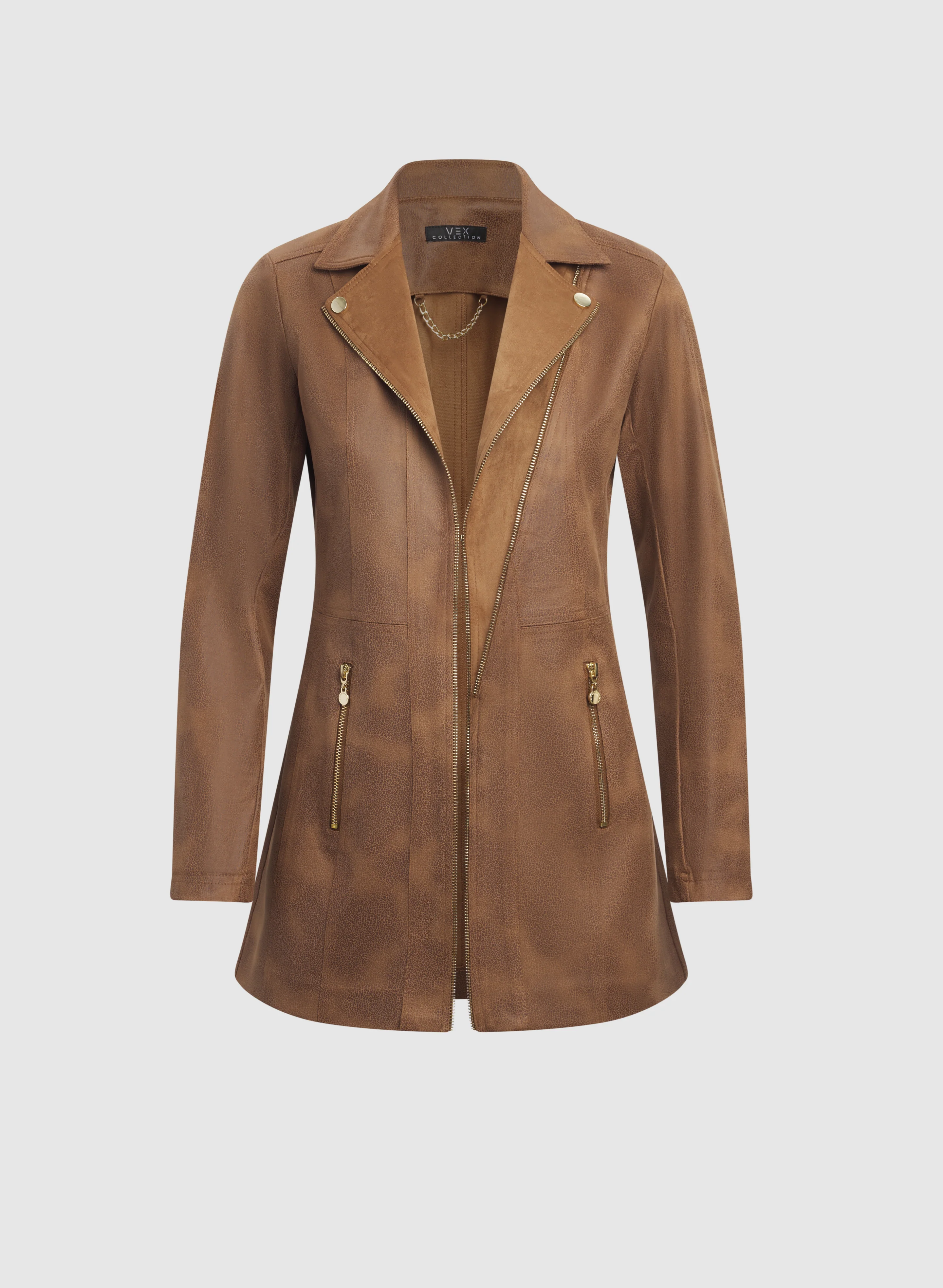 Vex - Faux Suede Jacket - Image 6