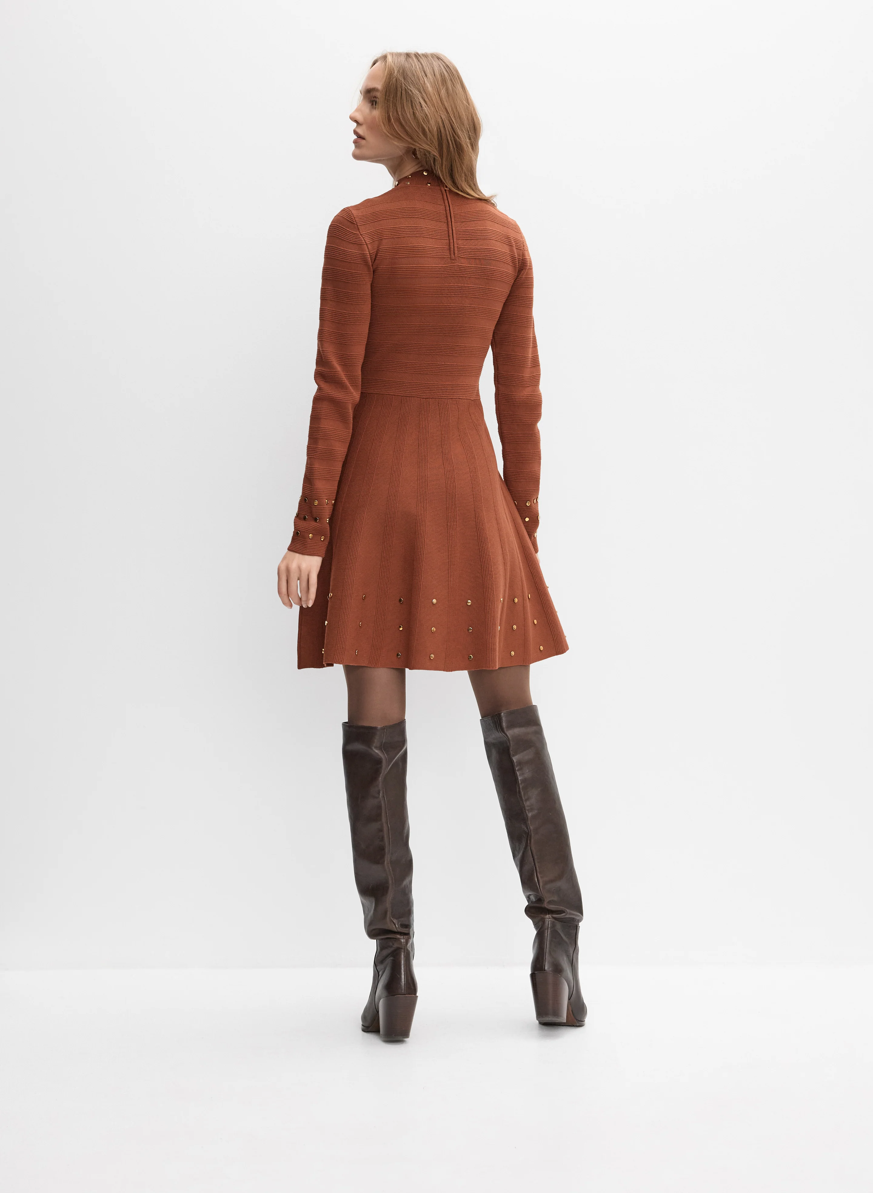 Vince Camuto - Stud Detail Dress - Image 4
