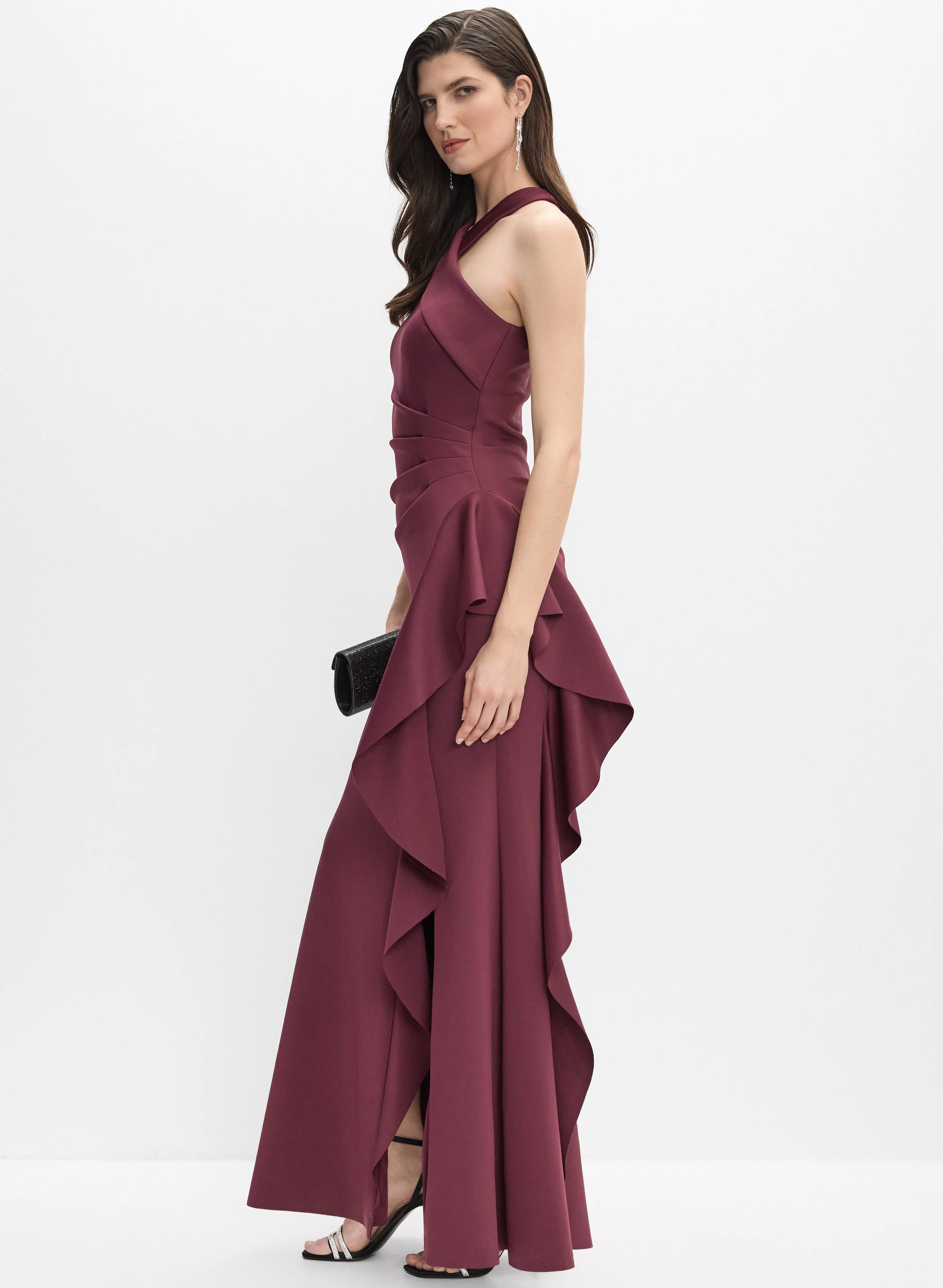 Waterfall Ruffle Dress - Image 2