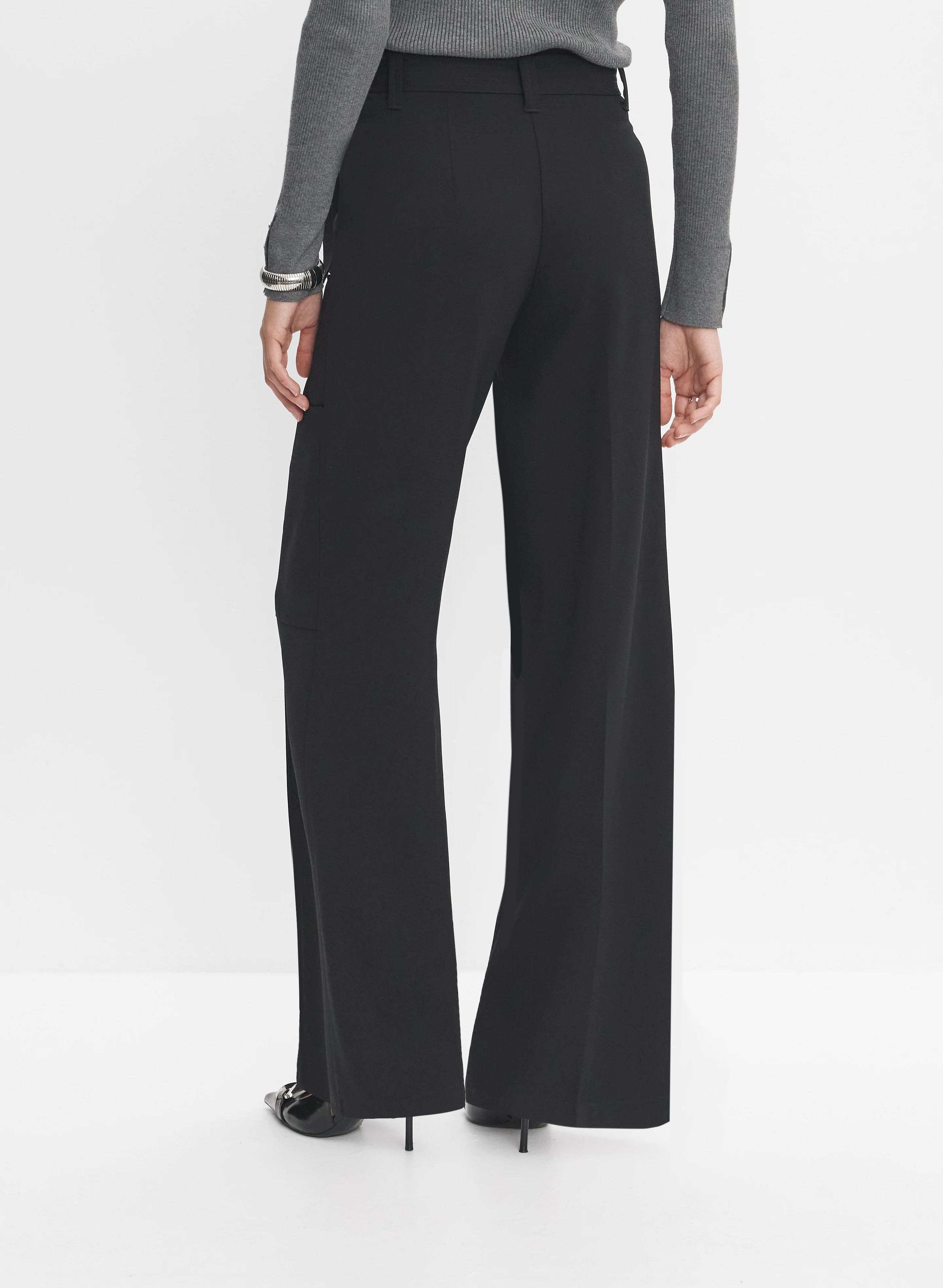 Wide-Leg Utility Pants - Image 2