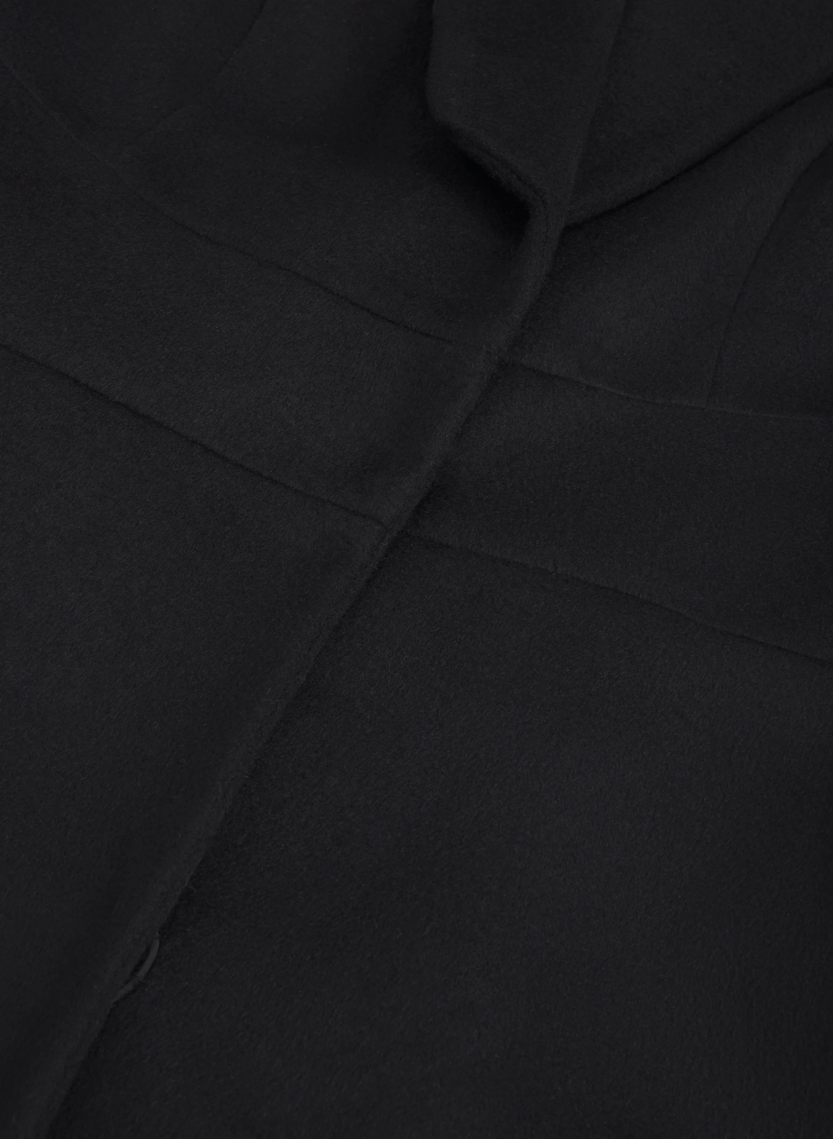 Wool-Blend Shawl Collar Coat - Image 6