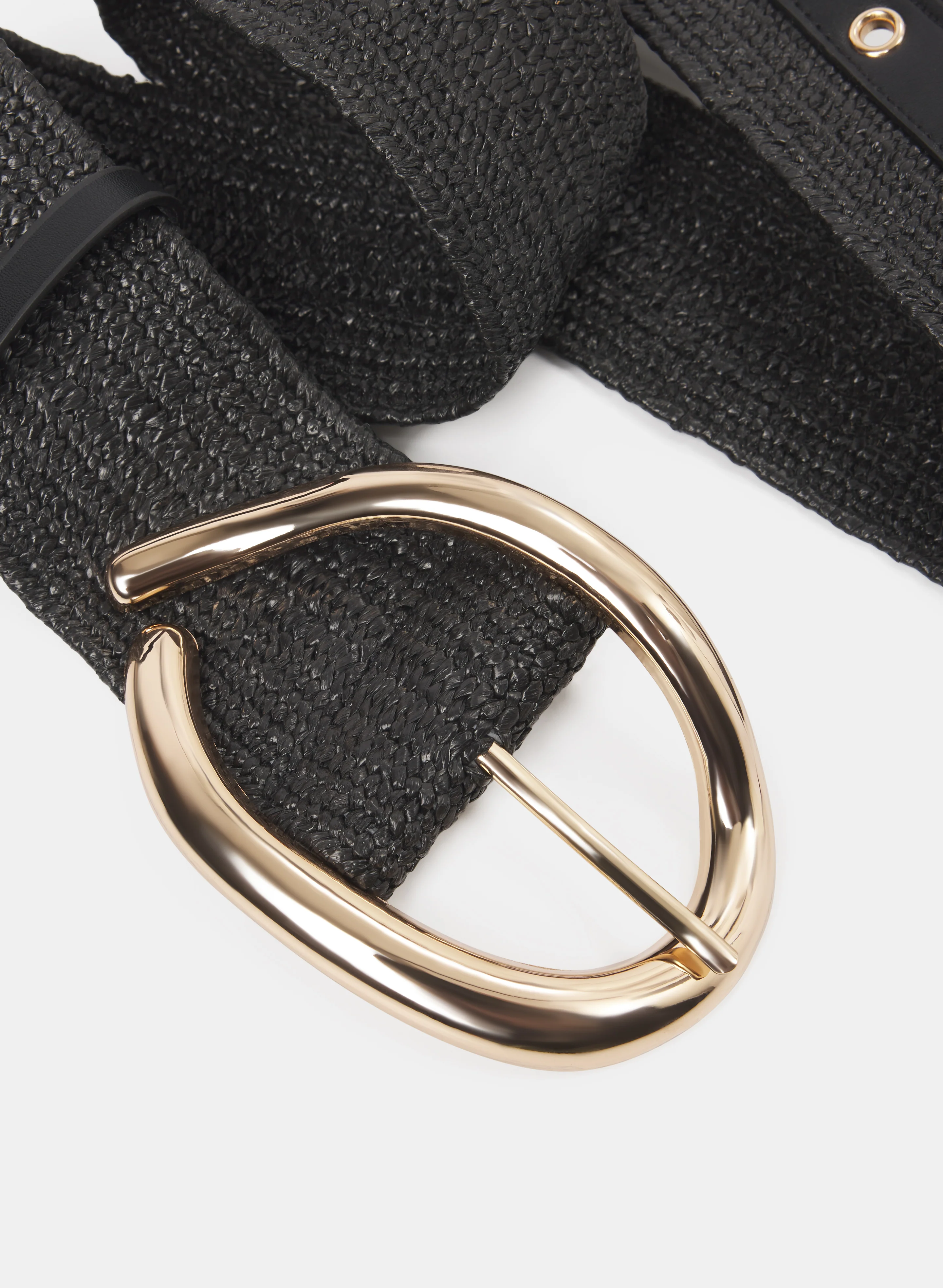 Woven Raffia Belt - Image 2