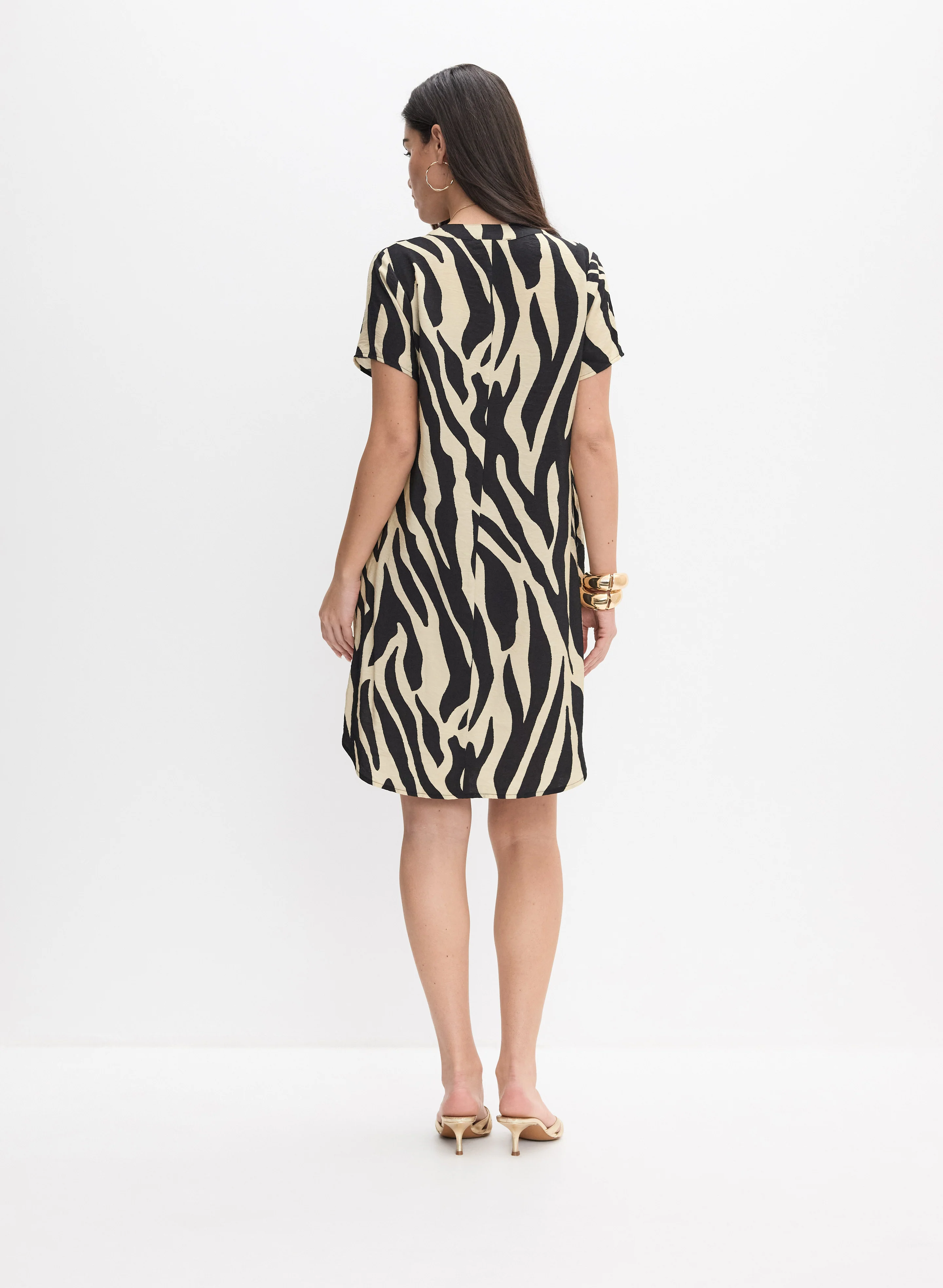 Zebra Print Dress - Image 3