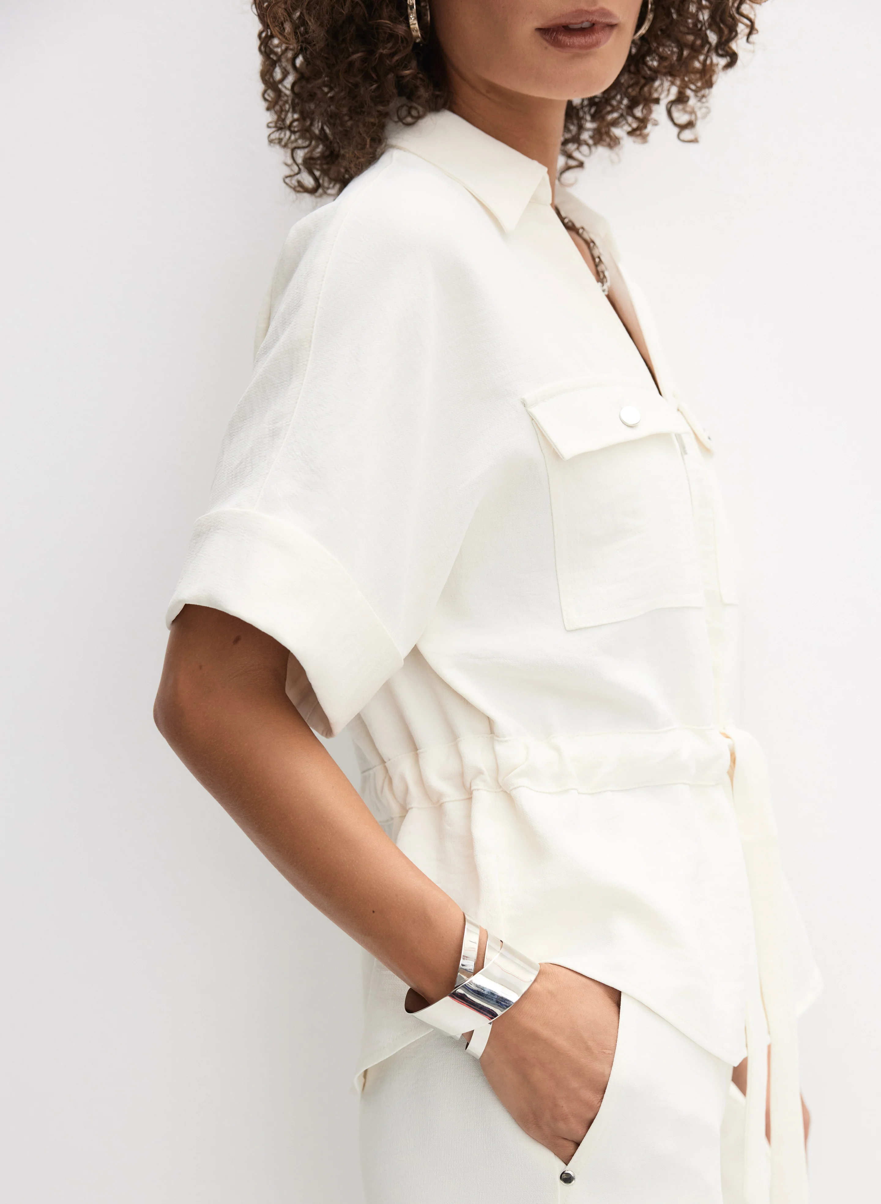 Zip & Drawstring Jacket - Image 9