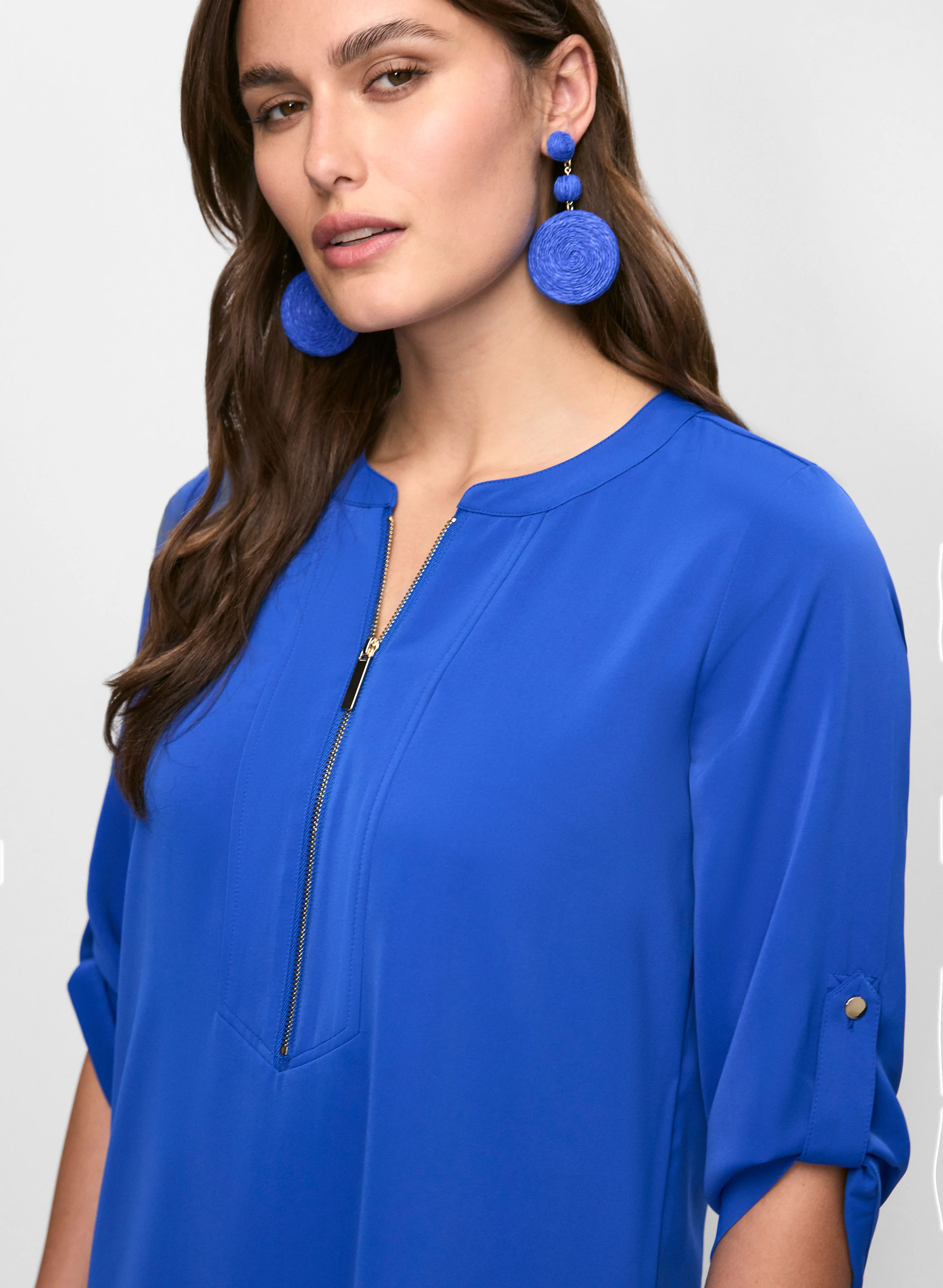 Zip-Front Dress - Image 2