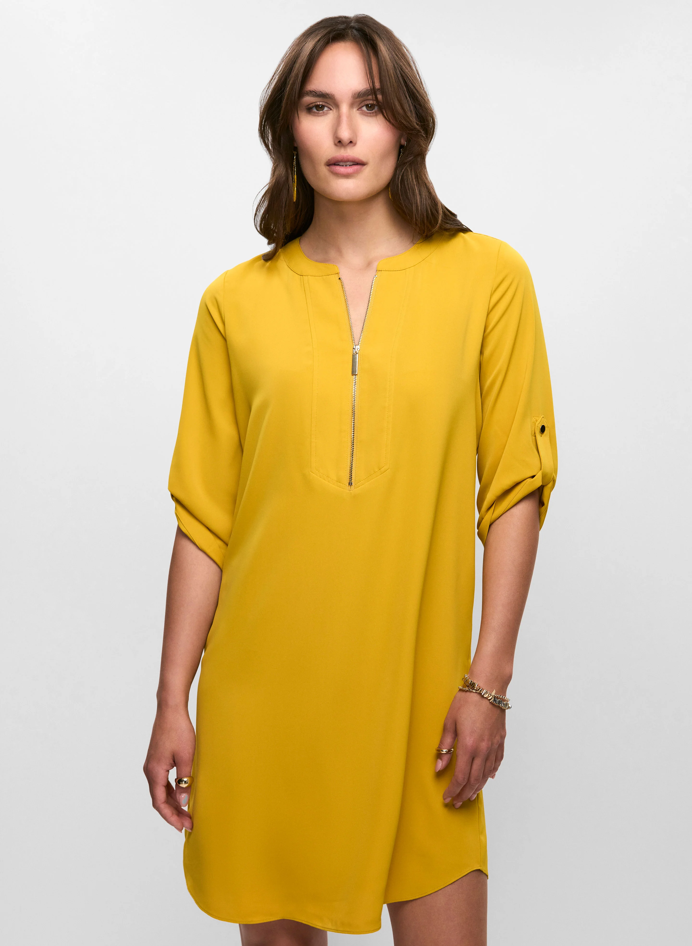 Zip-Front Dress - Image 5